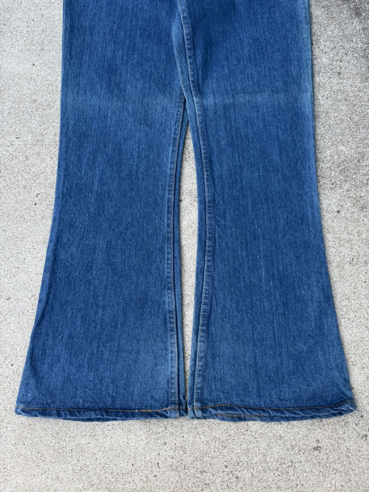 Levi's × Vintage Vtg 70’s Levi’s 646 Orange Tab Bellbottom Flare Jeans 28x28 Size US 28 / EU 44 - 4 Thumbnail