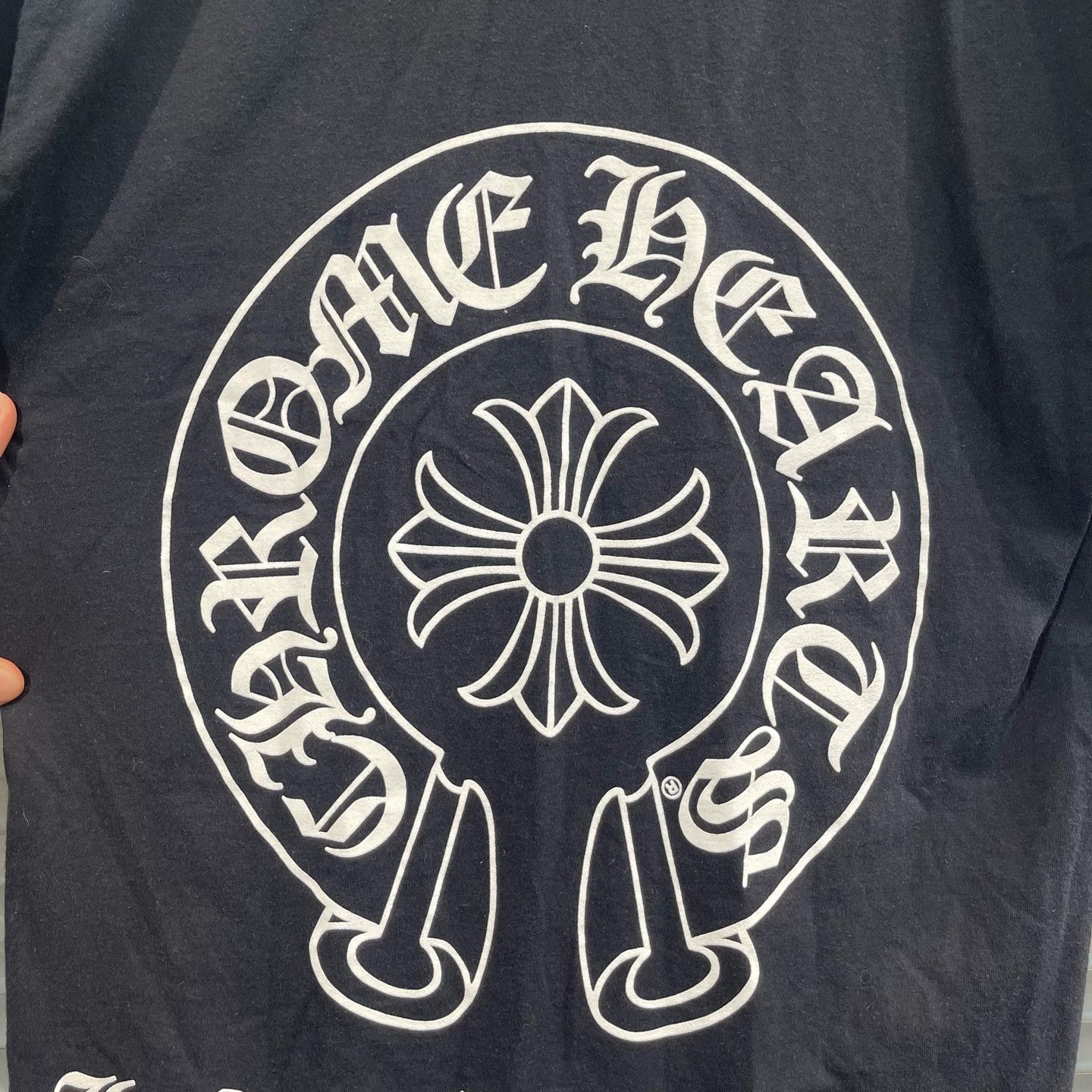 Chrome Hearts Chrome Hearts HK Excl Horseshoe Cross Print SS M 99N Size US M / EU 48-50 / 2 - 6 Thumbnail