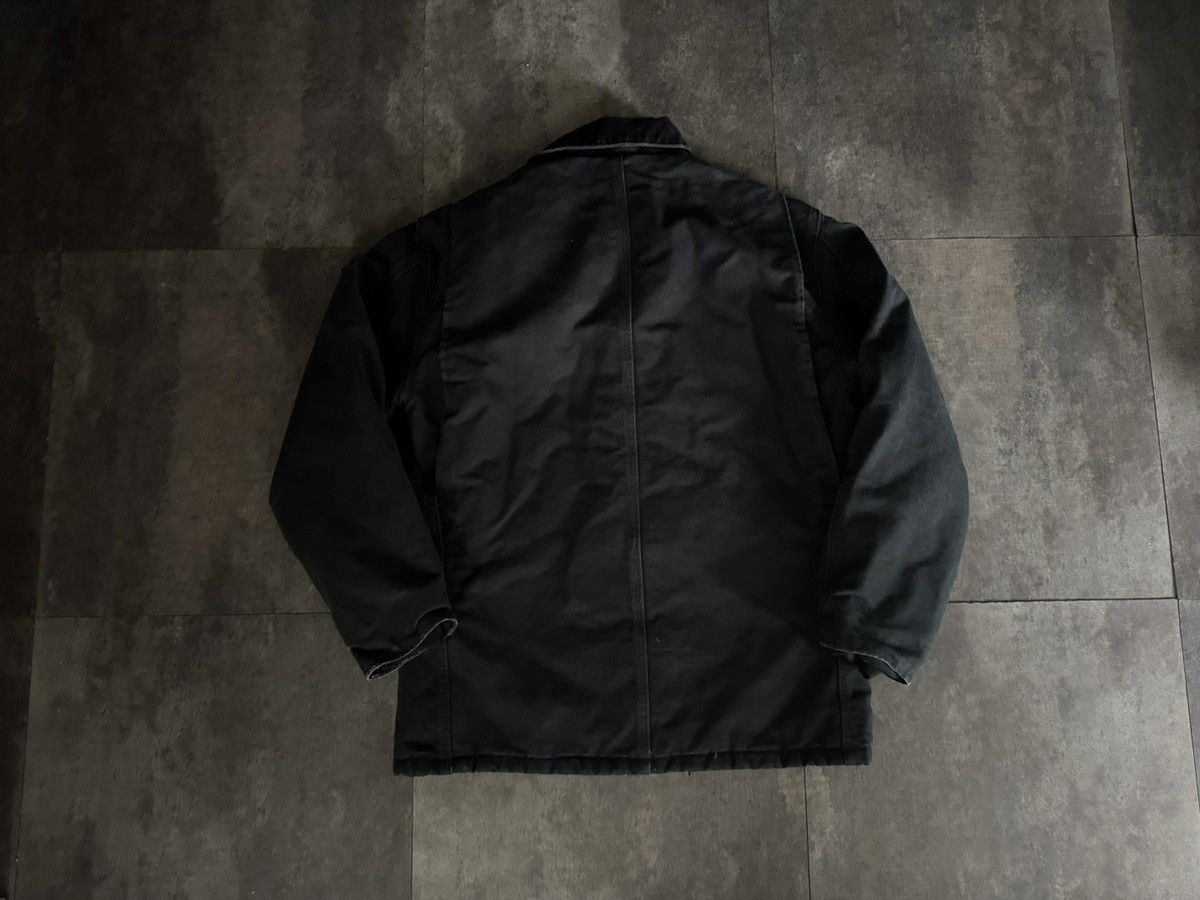 Carhartt 38 Med Carhartt Black Chore Jacket Arctic Detroit C03 BLK Size US M / EU 48-50 / 2 - 3 Thumbnail
