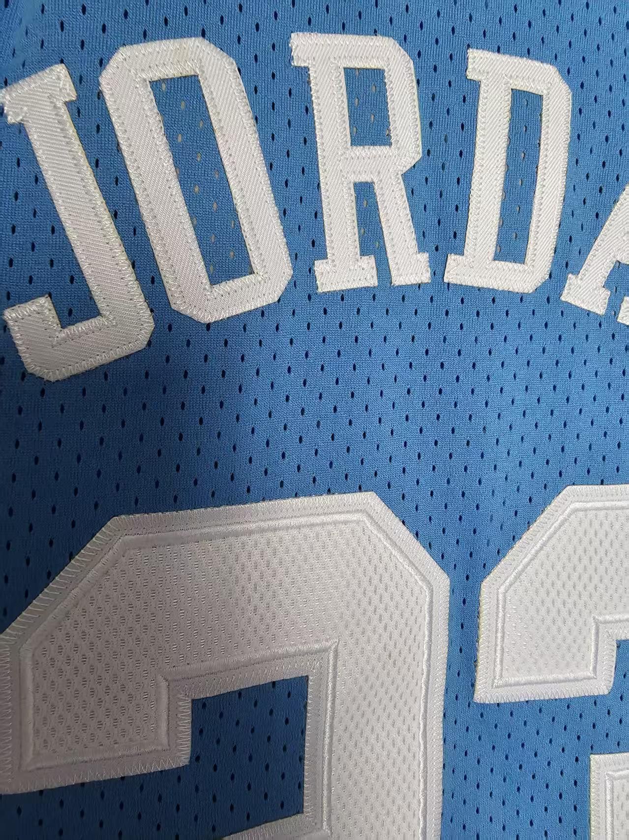 NCAA North Carolina #23 Michael Jordan Jersey Double Stitched Size US M / EU 48-50 / 2 - 6 Thumbnail