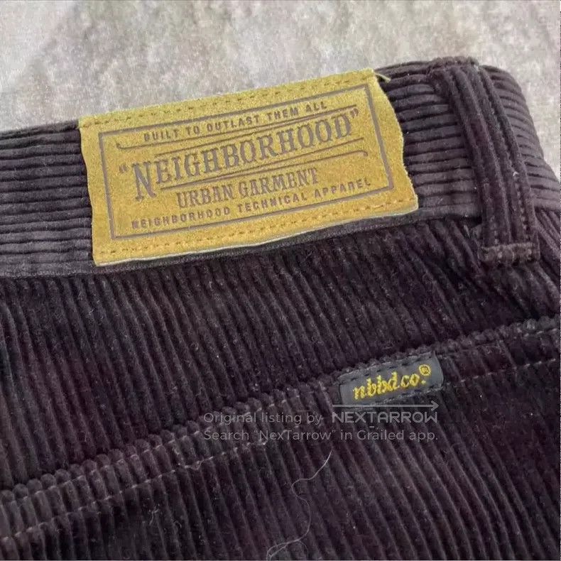 Neighborhood Neighborhood size L Corduroy Retro Casual Pants Size US 27 - 5 Thumbnail