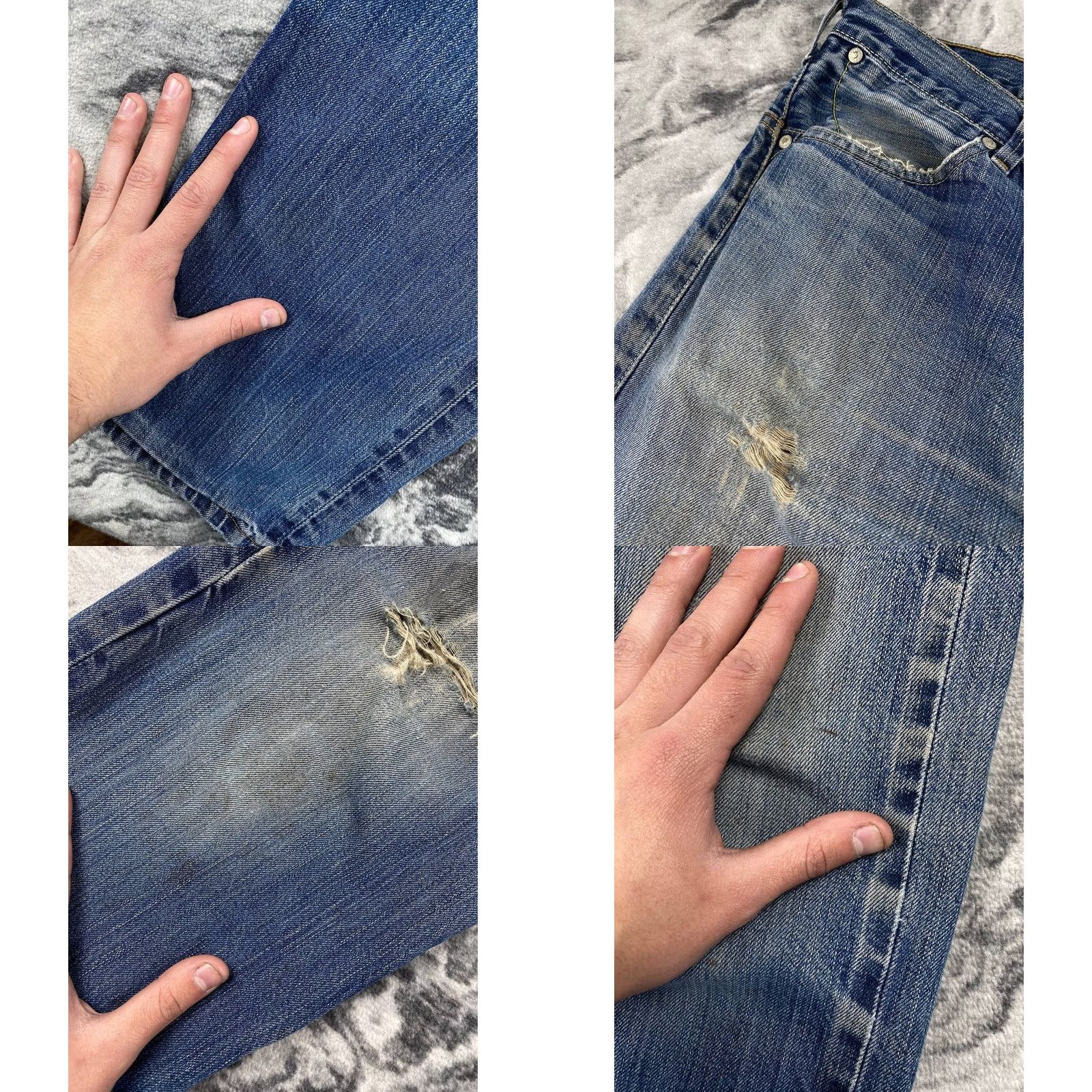 Levi's VINTAGE Levi's 503 Denim Jeans Men 32x34 Blue Straight 5-Pocket Regular Size 32 Product Line Levi's 500 Series Jeans Size US 32 / EU 48 - 9 Thumbnail