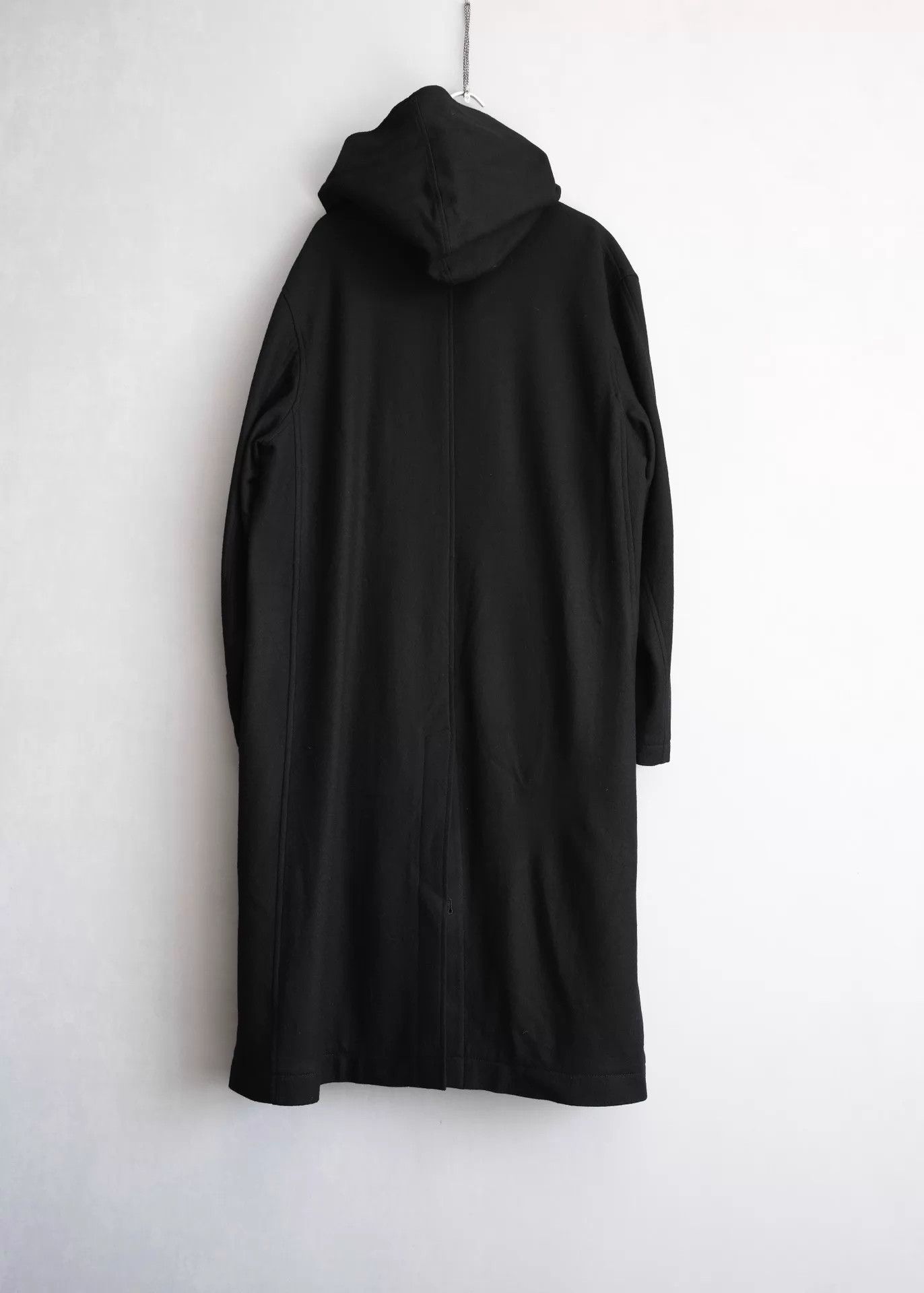 Yohji Yamamoto Yohji Yamamoto 15AW Hooded Button-Front Coat Size 3 Size US L / EU 52-54 / 3 - 2 Thumbnail