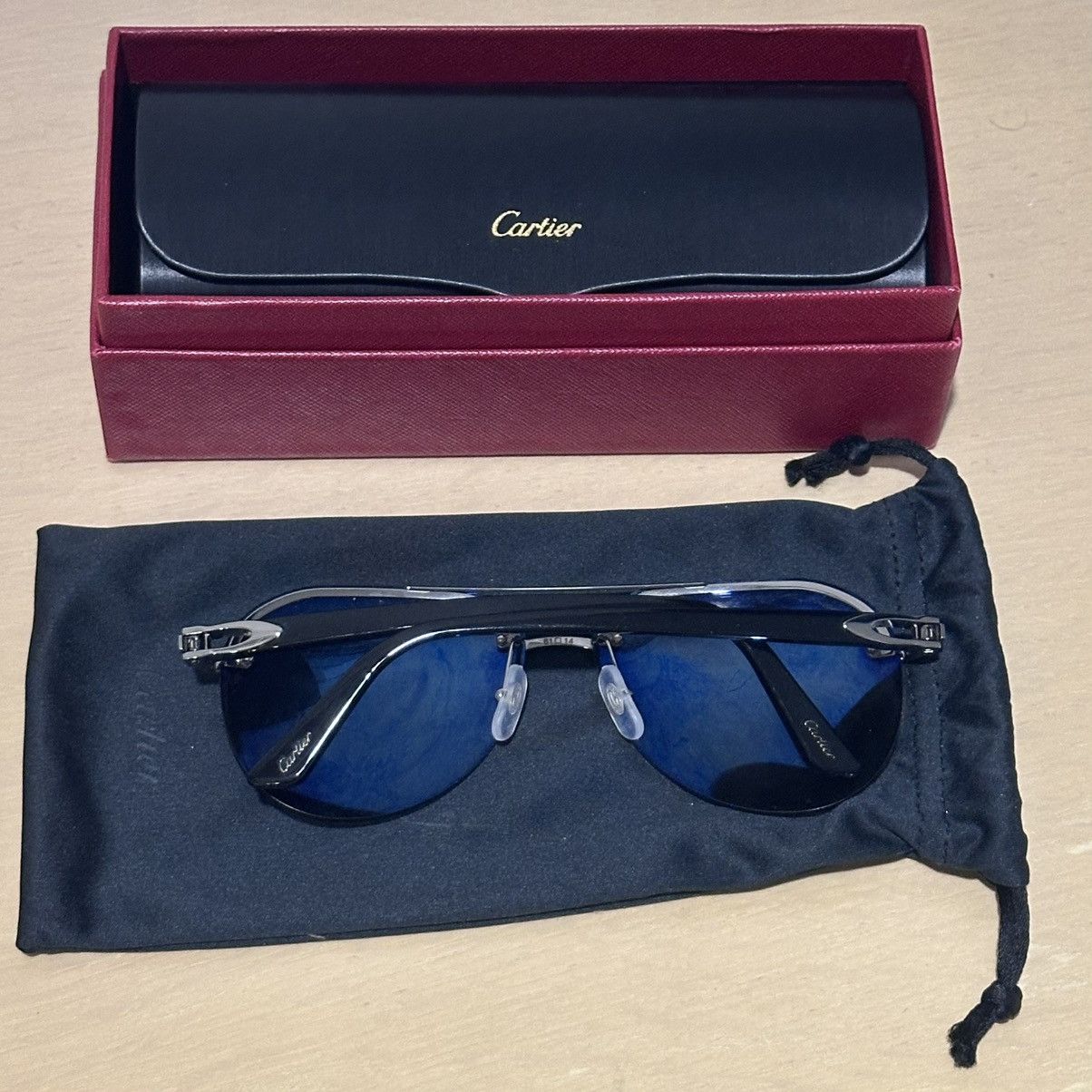 Cartier 🔥 Cartier CT0275S 004 Sunglasses Size ONE SIZE - 7 Thumbnail