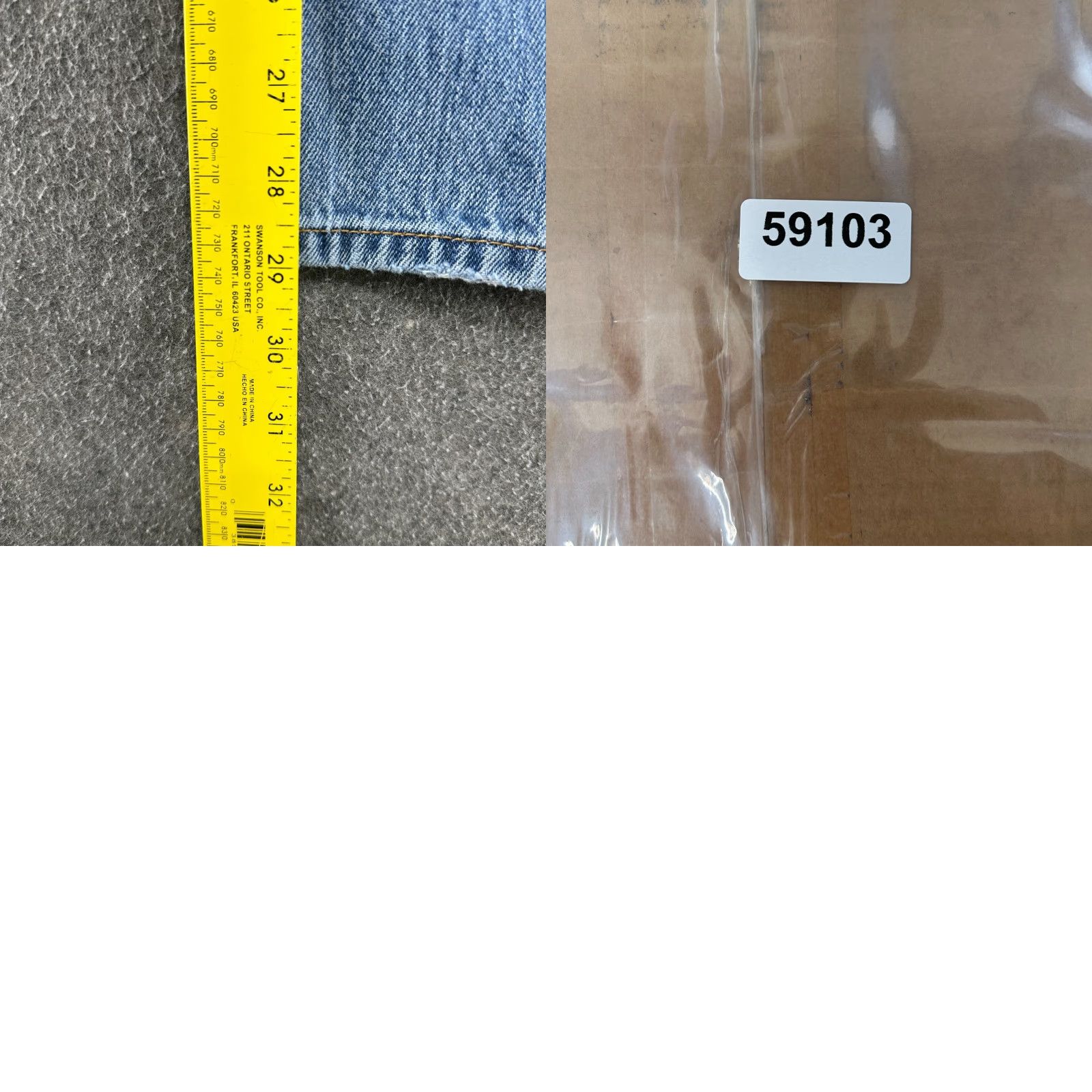 Levi's VINTAGE Levi's 501 Jeans Mens 34x29 Blue Distressed Straight Regular Fit Jeans Size US 34 / EU 50 - 11 Thumbnail