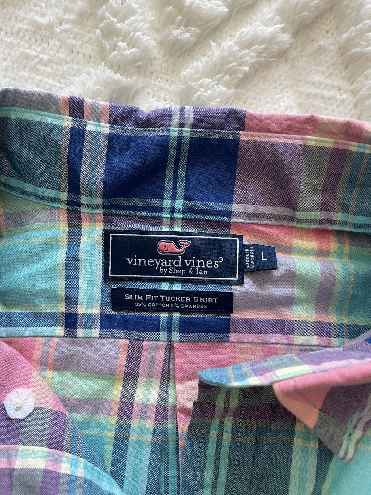 Vineyard Vines Vineyard Vines multicolor plaid shirt Size US L / EU 52-54 / 3 - 3 Thumbnail