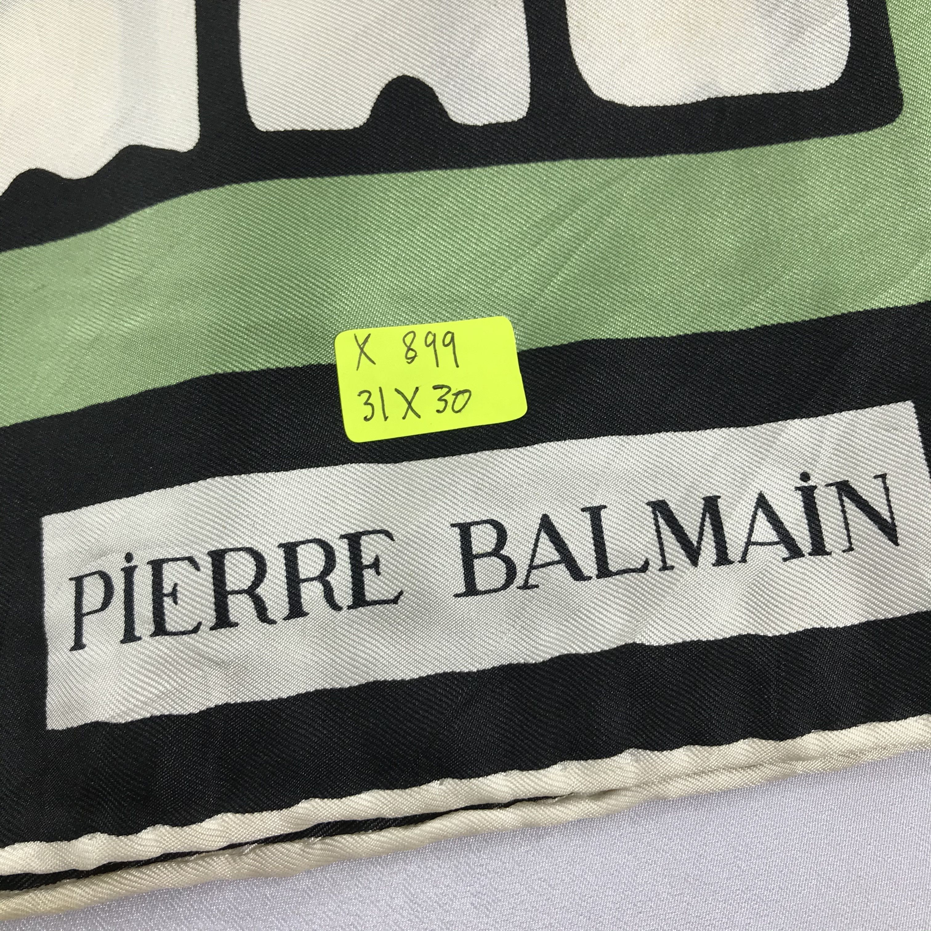 Pierre Balmain Vintage Pierre Balmain Silk Scarf Size ONE SIZE - 7 Thumbnail