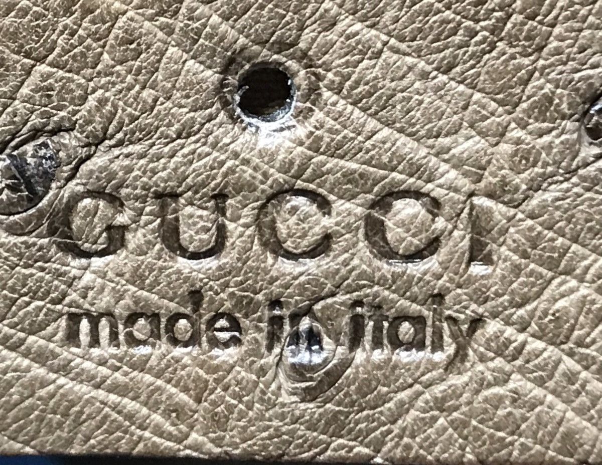 Gucci Gucci Tan Ostrich Leather Bag - Tom Ford Era Size ONE SIZE - 5 Thumbnail