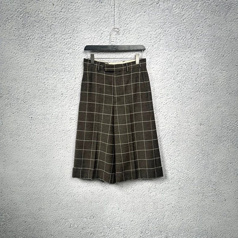 Gucci Gucci Wool Plaid Trousers for Women-dmc Size US 31 - 1 Thumbnail