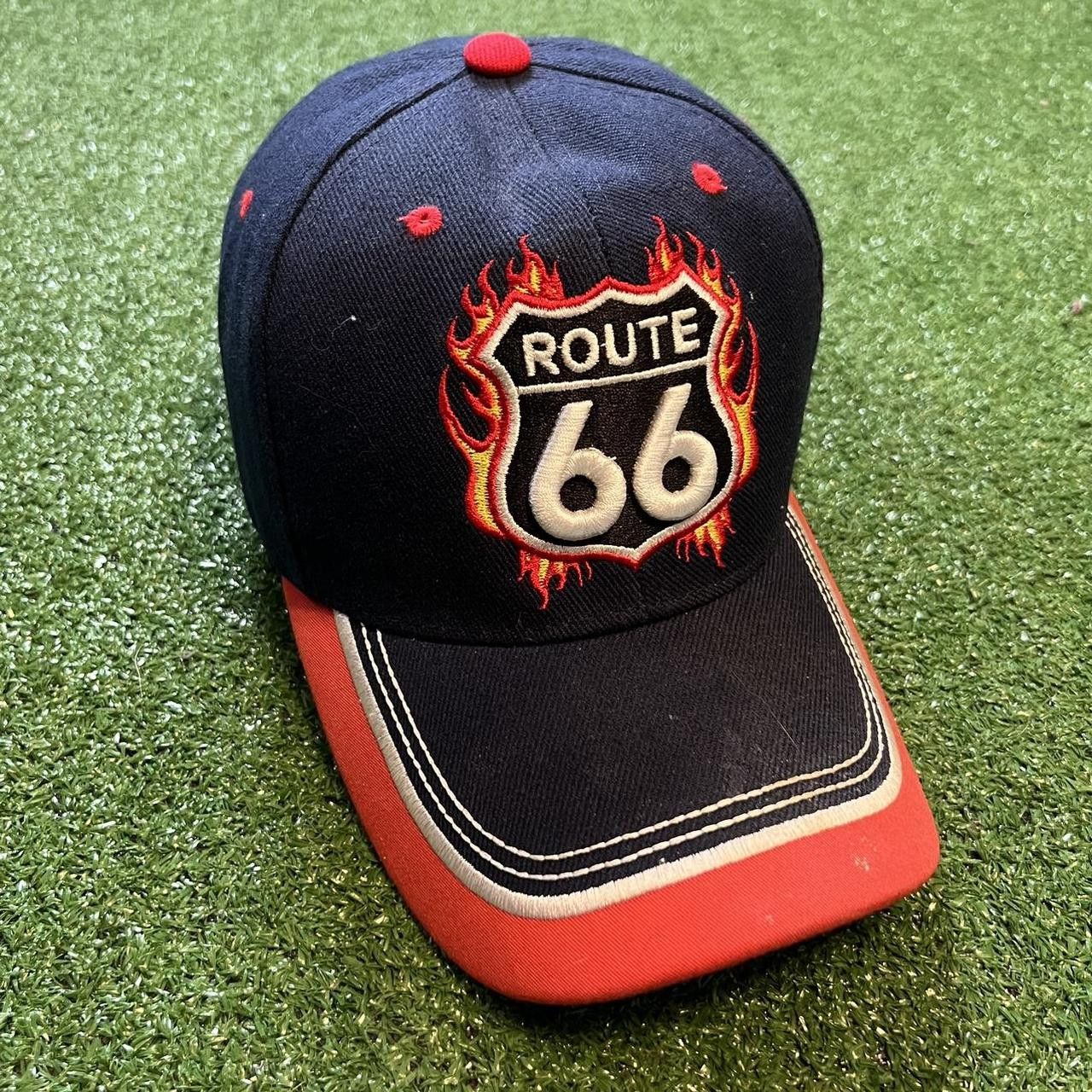 NASCAR Route 66 flame logo snapback cap Size ONE SIZE - 4 Thumbnail