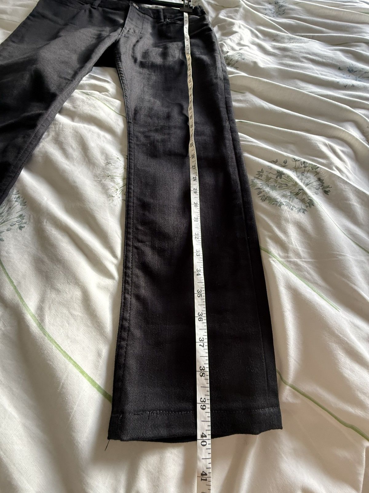 Celine Celine Neo pure black skinny jeans 32 Hedi Slimane grail Size US 32 / EU 48 - 10 Thumbnail