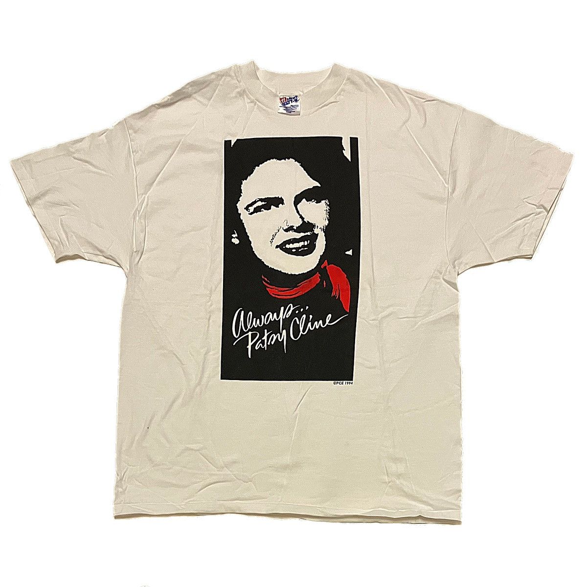 Vintage Vintage Patsy Cline T-Shirt Size US XL / EU 56 / 4 - 1 Thumbnail