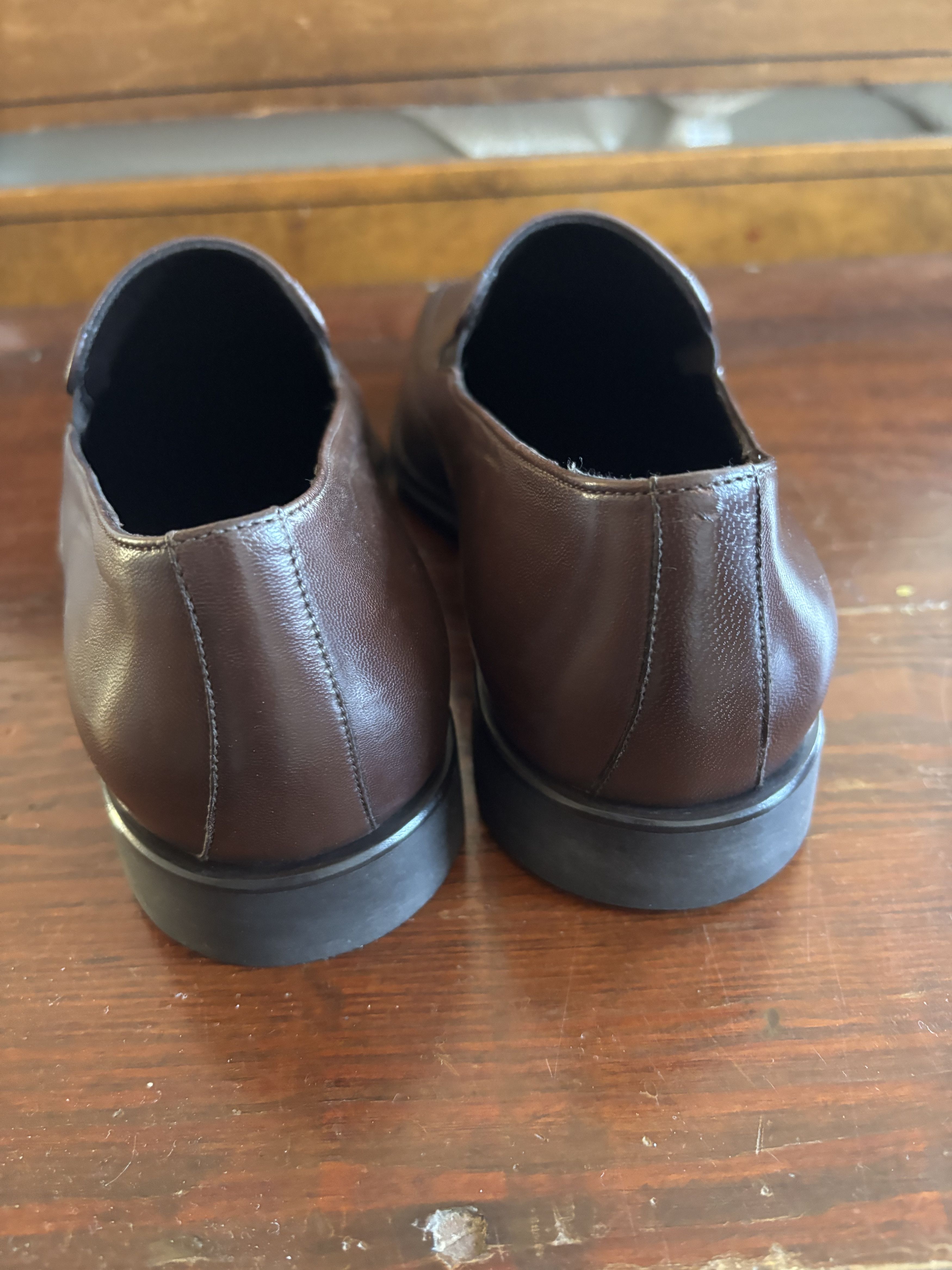 Bruno Magli Brown Pebble Raging Slip On Size US 10 / EU 43 - 5 Thumbnail