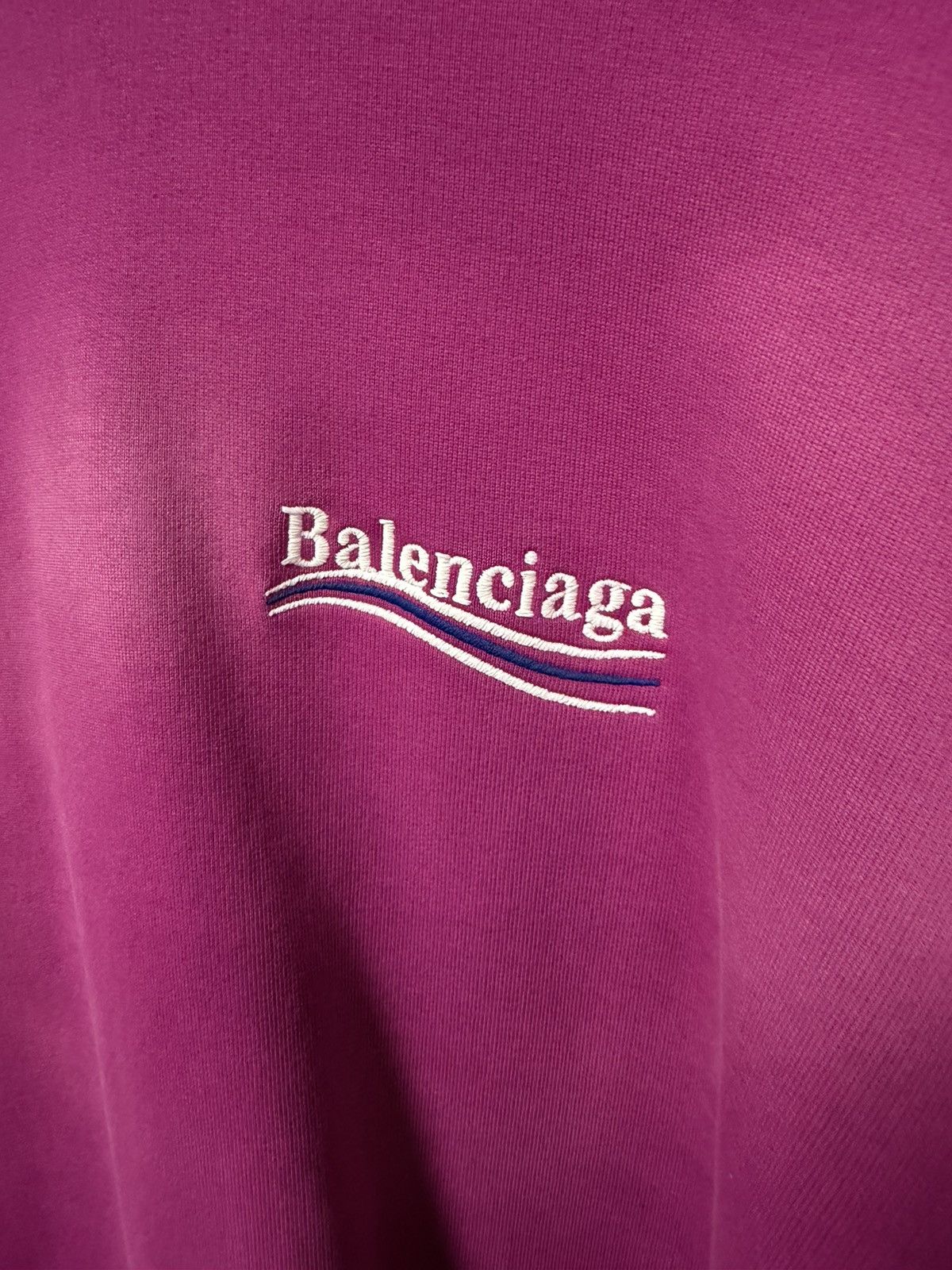 Balenciaga Balenciaga Campaign Hoodie Purple Size US M / EU 48-50 / 2 - 2 Thumbnail