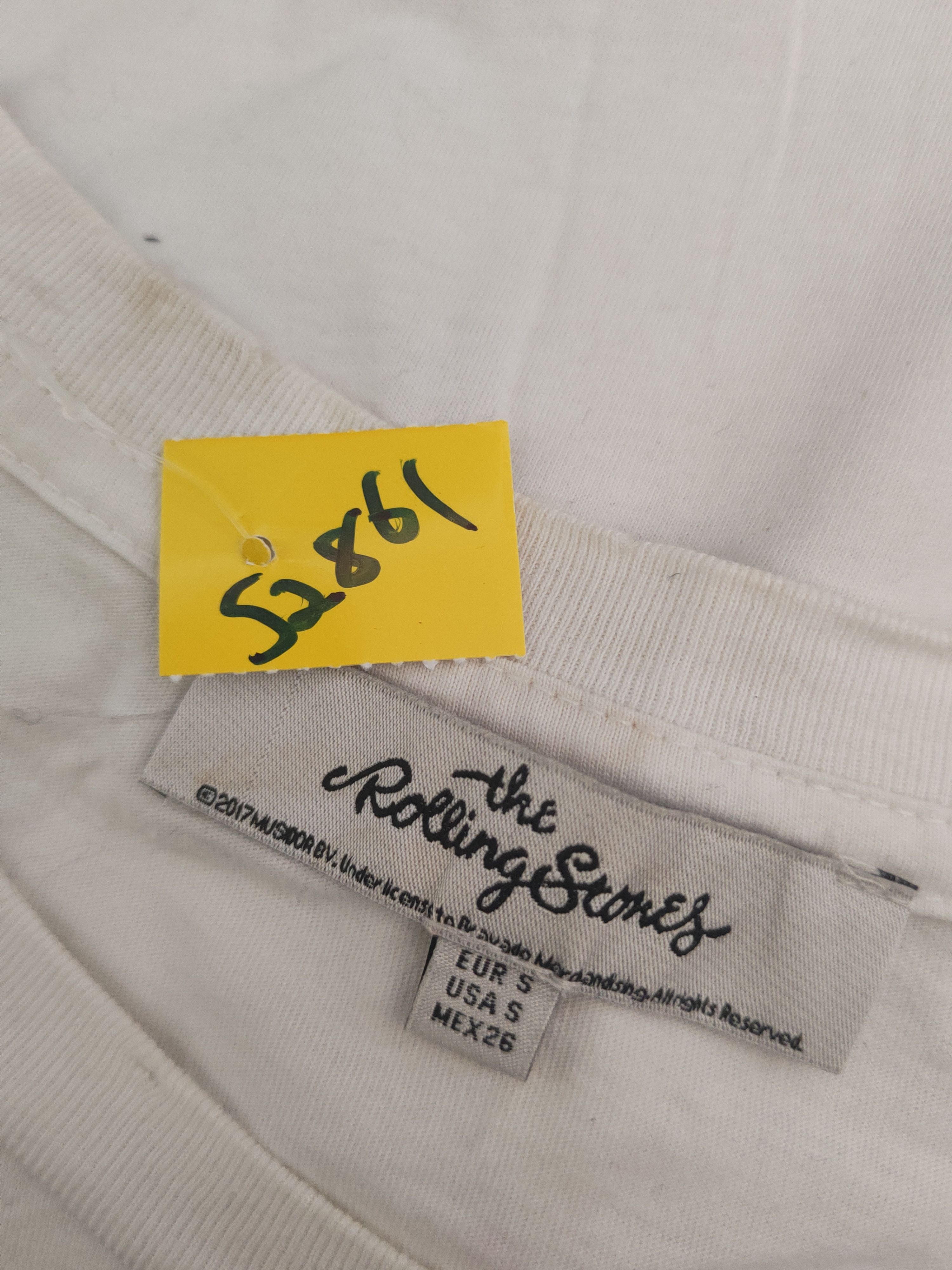 The Rolling Stones The Rolling Stones White Short Sleeve T-shirts #S 2861 Size S / US 4 / IT 40 - 12 Thumbnail