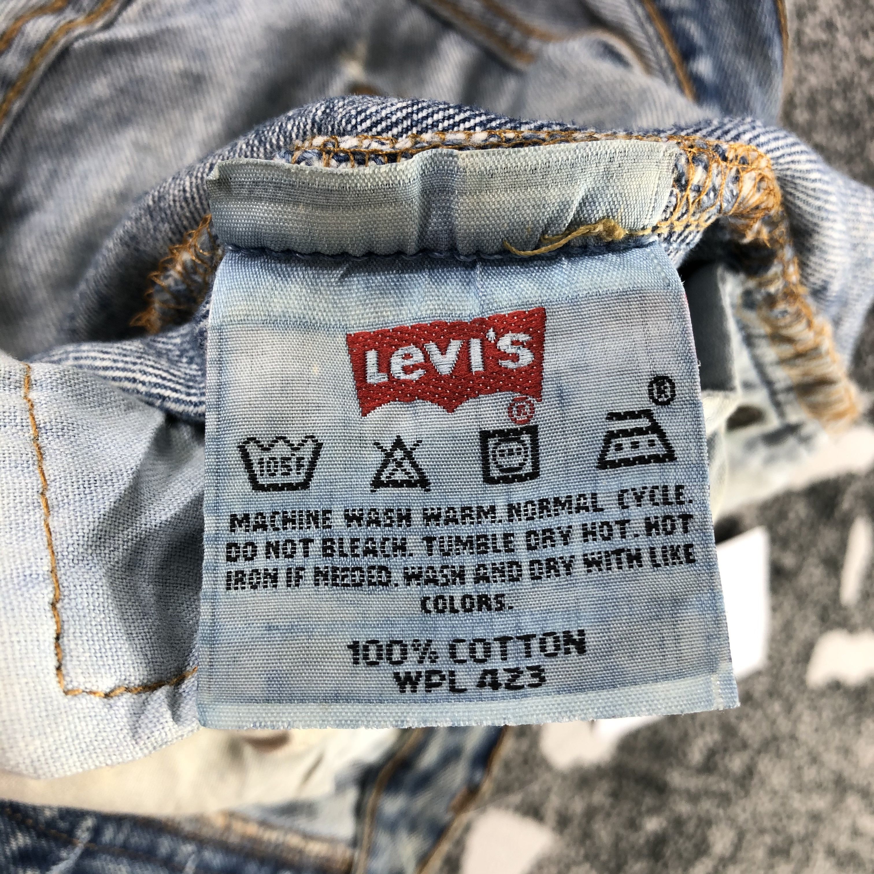 Levi's Vintage Levis 501 Jeans Dirty Wash Denim Kj1412 Size US 34 / EU 50 - 17 Thumbnail