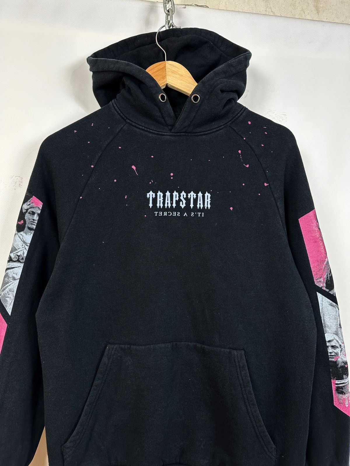 Trapstar London Trapstar Black Drill Big Logo Hoodie Size US S / EU 44-46 / 1 - 15 Thumbnail