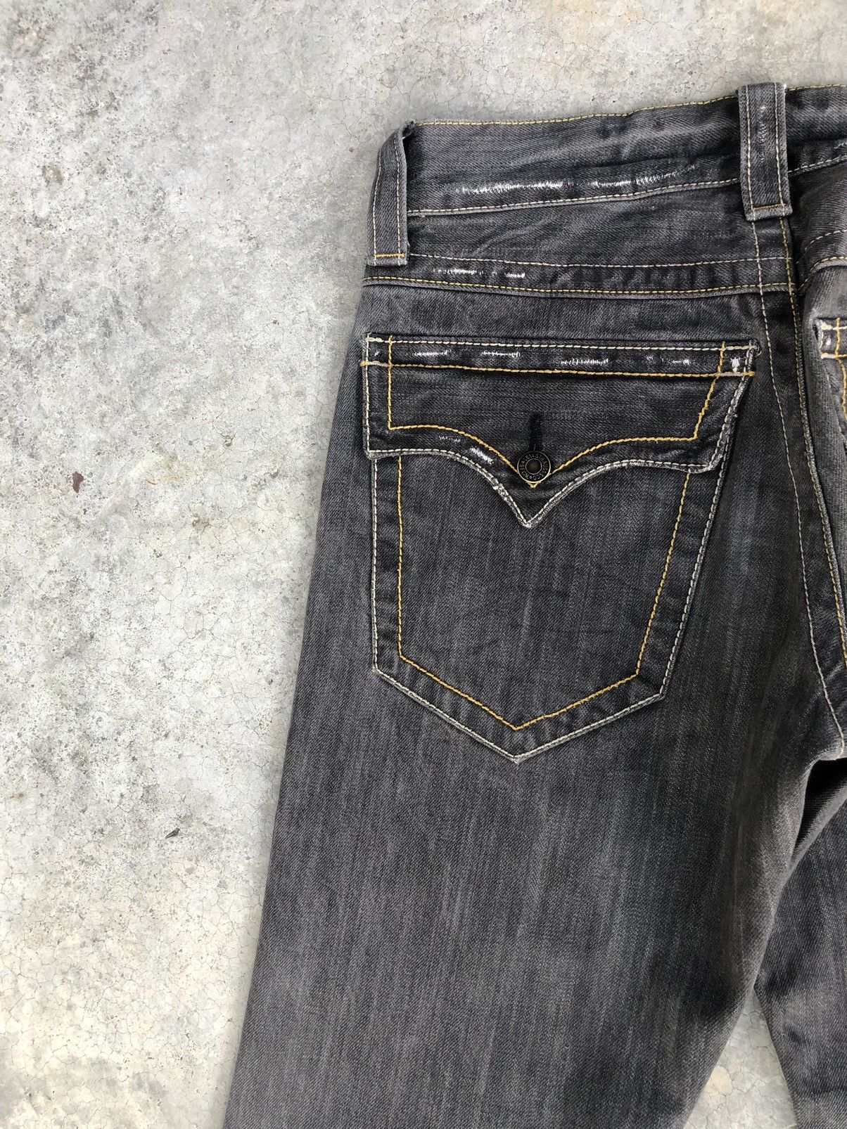 Japanese Brand Japanese Grancasa Flared Jeans Distressed Jeans Size US 31 - 9 Thumbnail