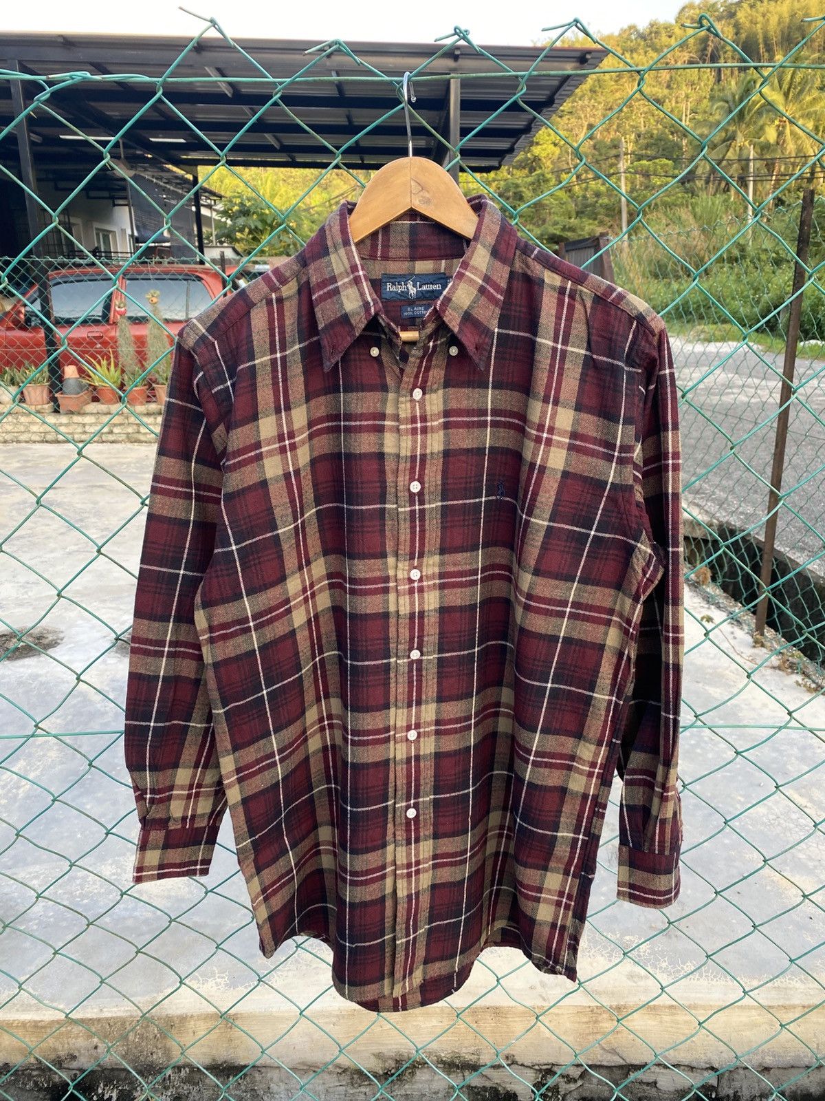 Ralph Lauren Vintage Ralph Lauren blaire cotton plaid shirts Size US M / EU 48-50 / 2 - 1 Thumbnail