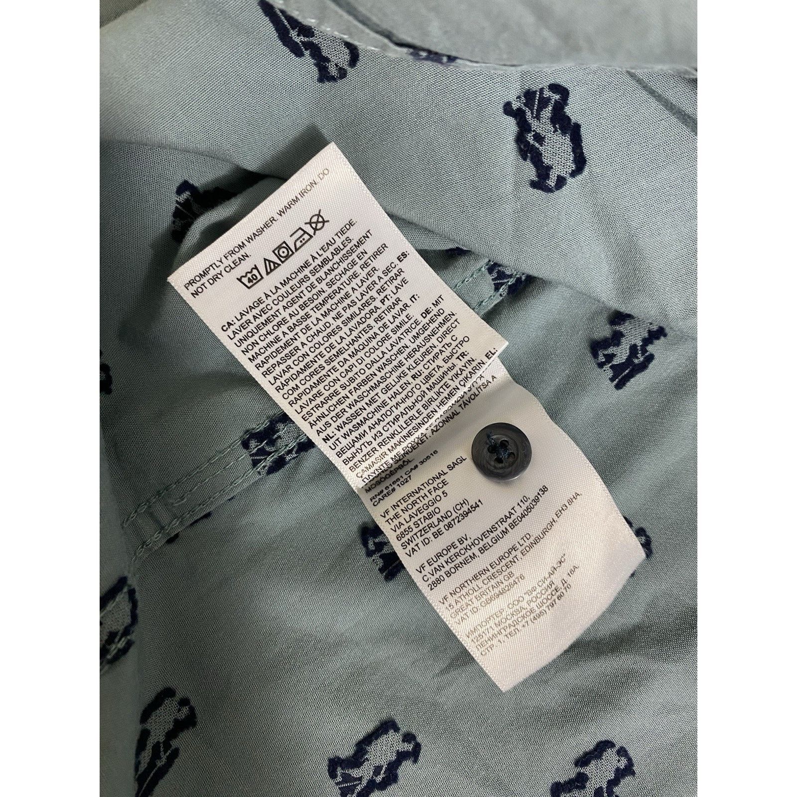 The North Face The North Face Men's XL Blue Short Sleeve Button-Up Shirt Size US XL / EU 56 / 4 - 16 Thumbnail
