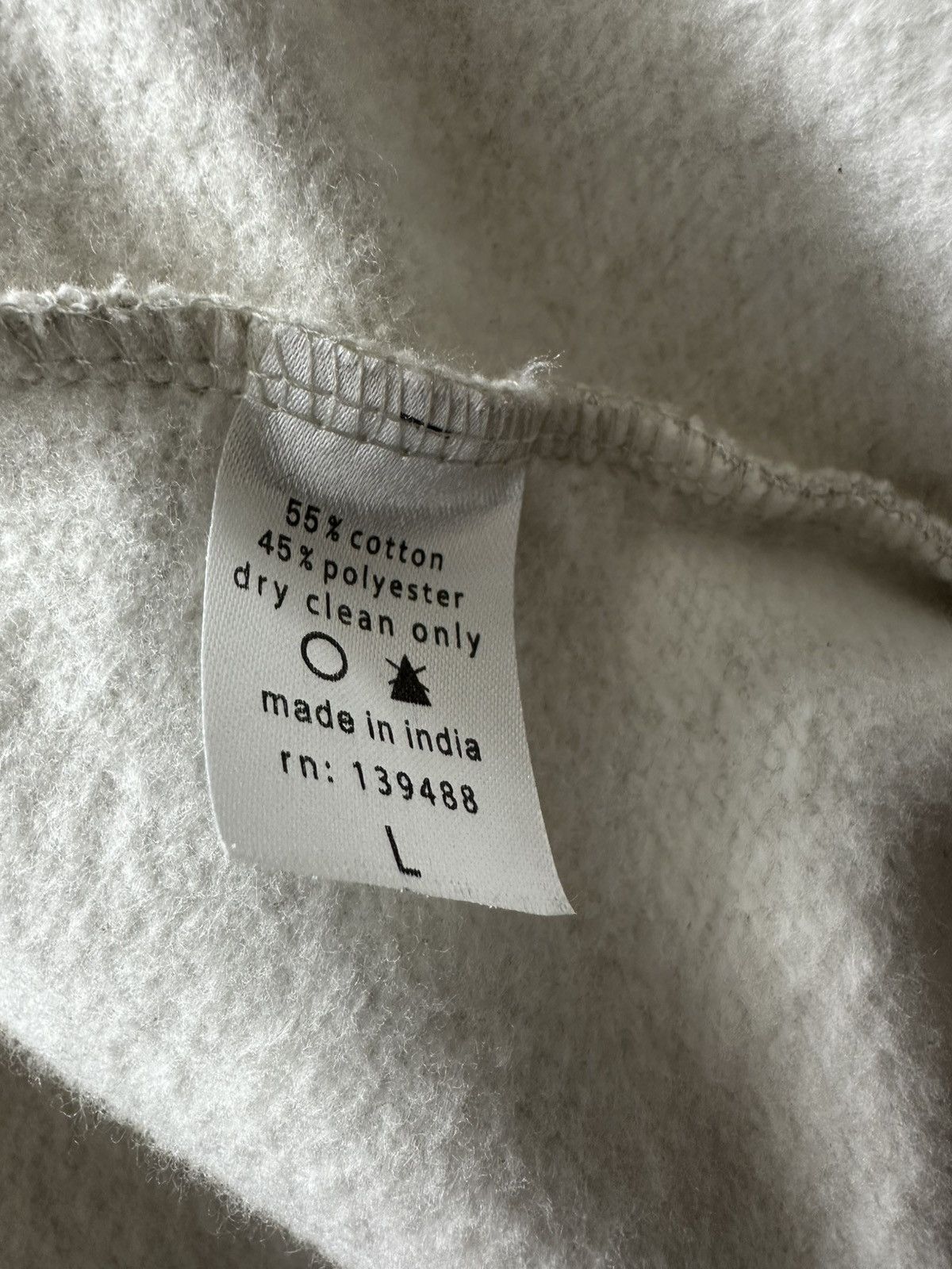 MNML MNML Zip Up Hoodie Large White Size US L / EU 52-54 / 3 - 4 Thumbnail