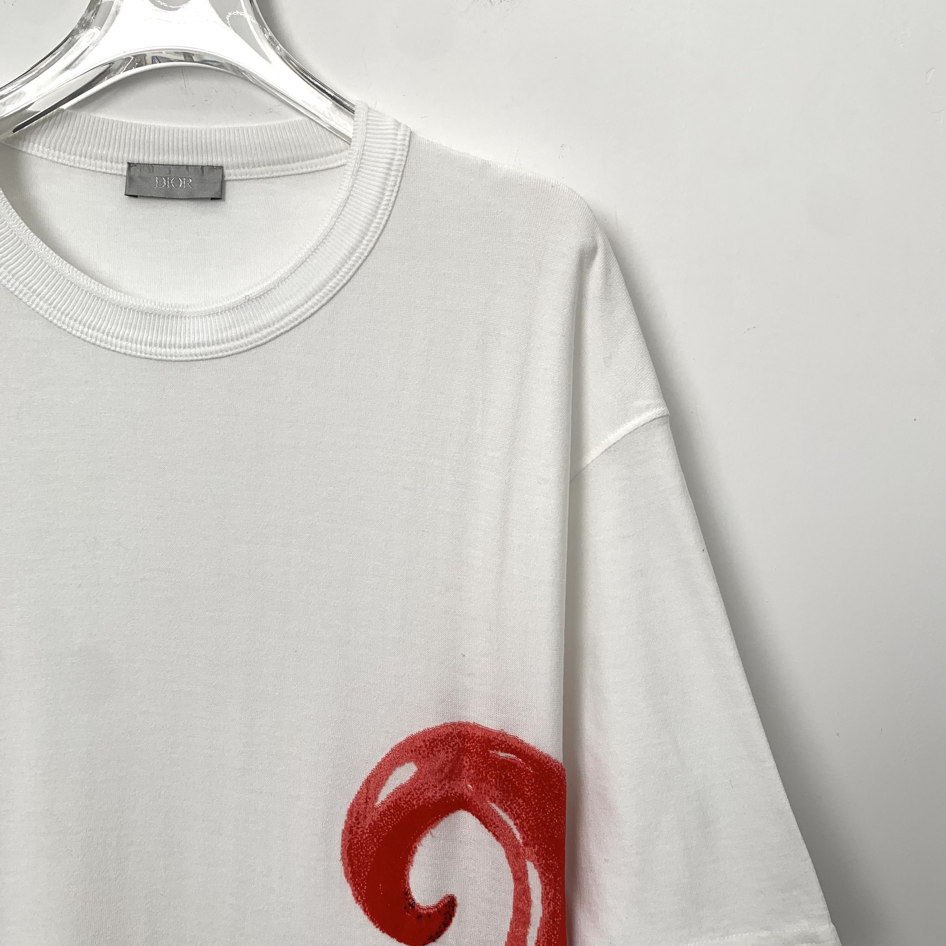 Dior Dior Tee – Kenny Scharf White Print Cotton (Size XXL) Size XXL / US 16-18 / IT 52-54 - 5 Thumbnail
