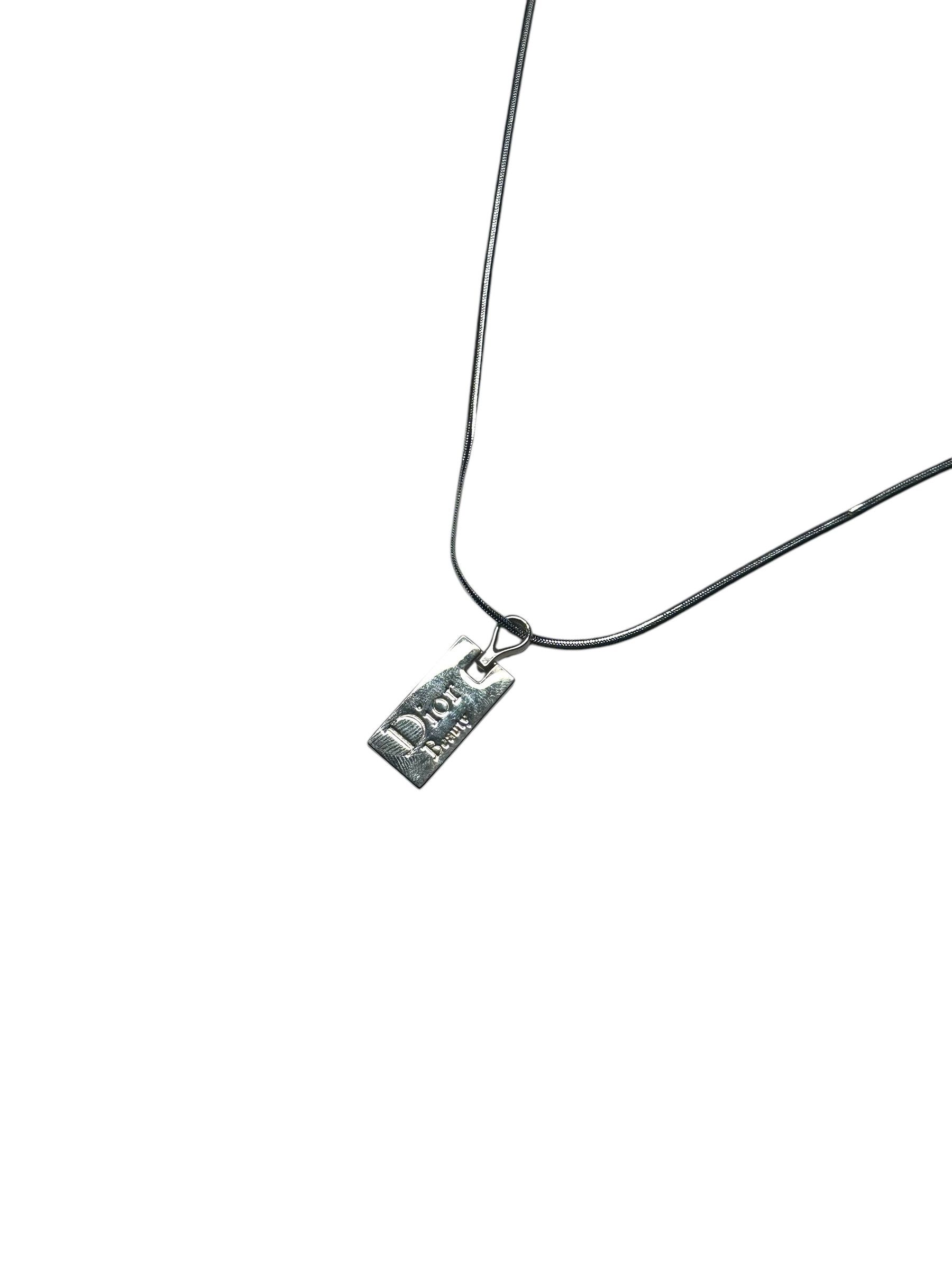 Dior Dior Parfums Chain Custom Necklace Size ONE SIZE - 3 Thumbnail