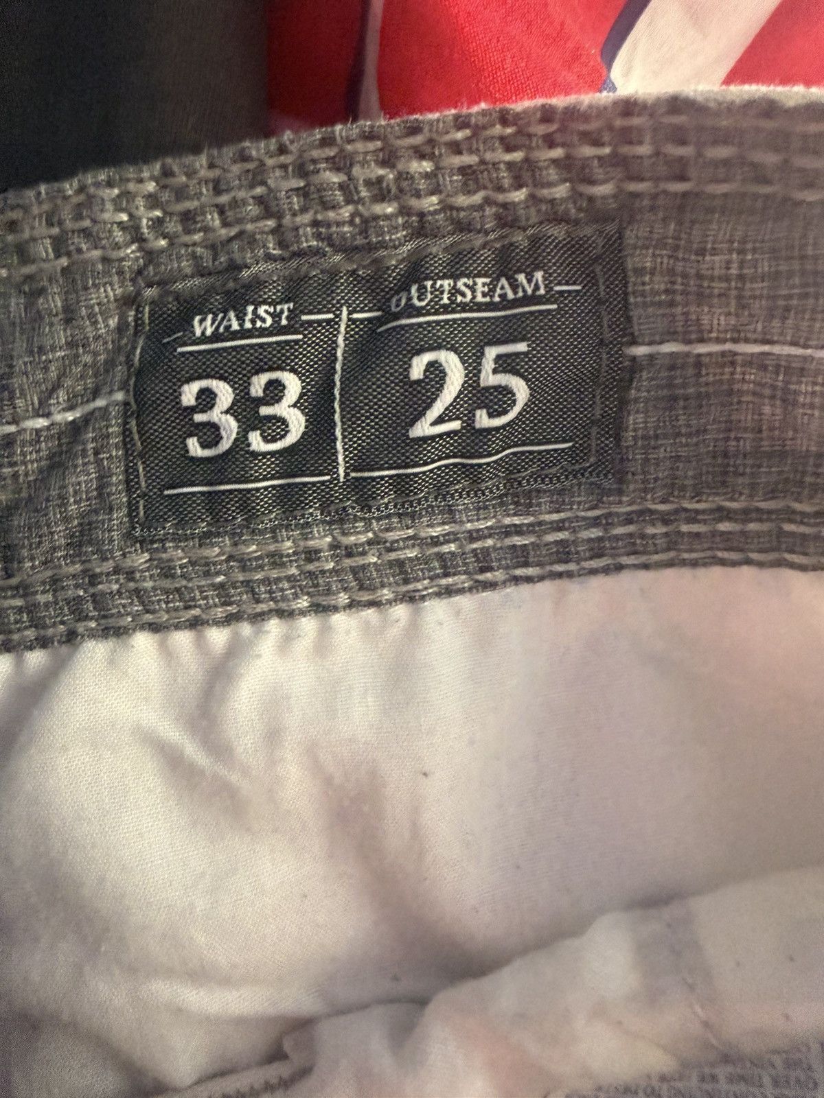 BKE BKE Irving Athletic Fit Cargo Utility White Shorts Size 33 Size US 33 - 5 Thumbnail