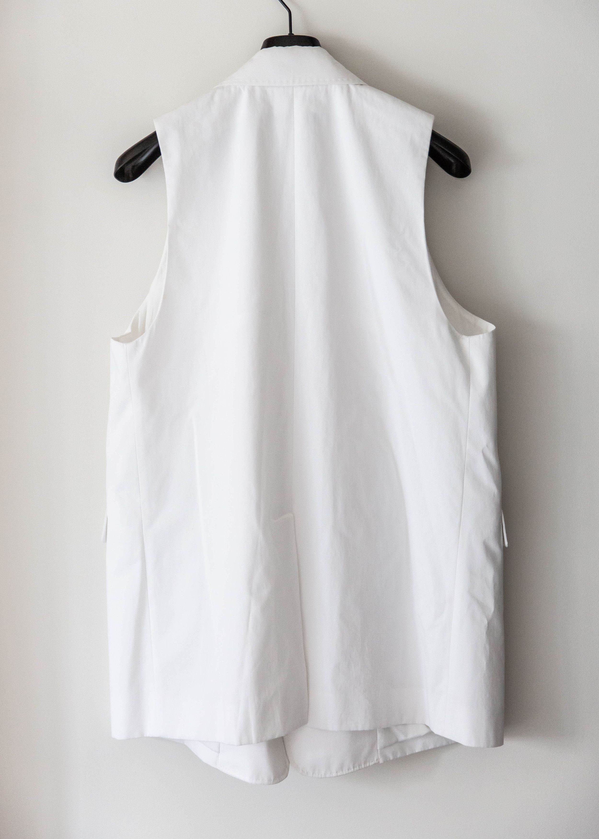 Ann Demeulemeester S/S22 Amandus Sleeveless Blazer Size 46R - 2 Thumbnail