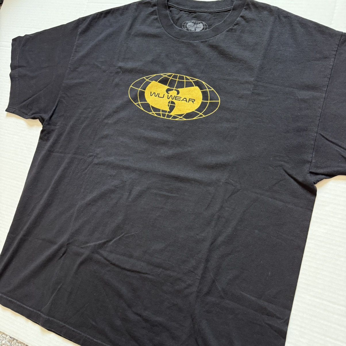 Wu-Tang Clan 🔴Wu-Wear Shirt Size 2XL Black Yellow Wu-Tang Clan Gza U-God Size US XXL / EU 58 / 5 - 3 Thumbnail