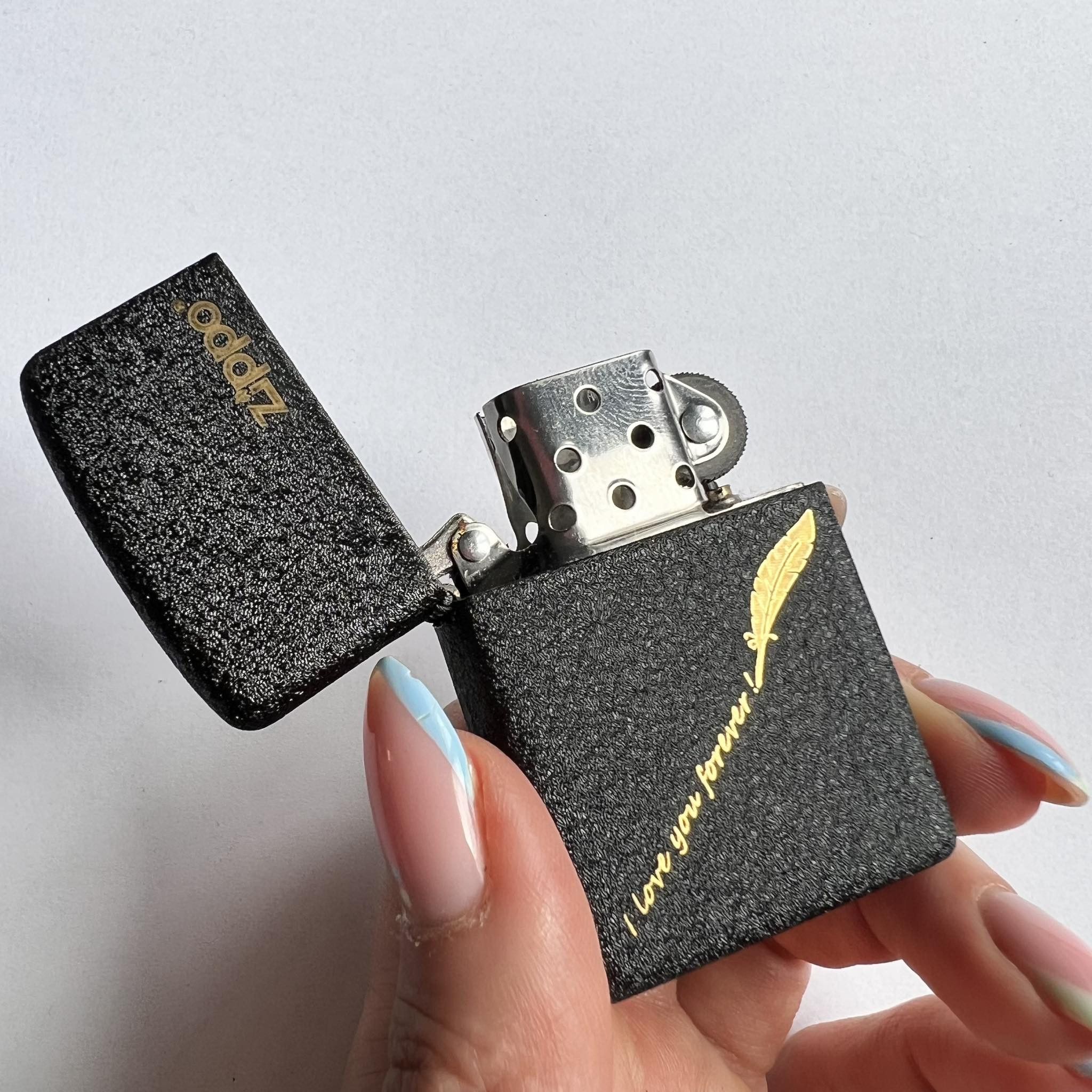 Vintage Zippo USA Men's Pocket Black Lighter in Original Box Size ONE SIZE - 4 Thumbnail