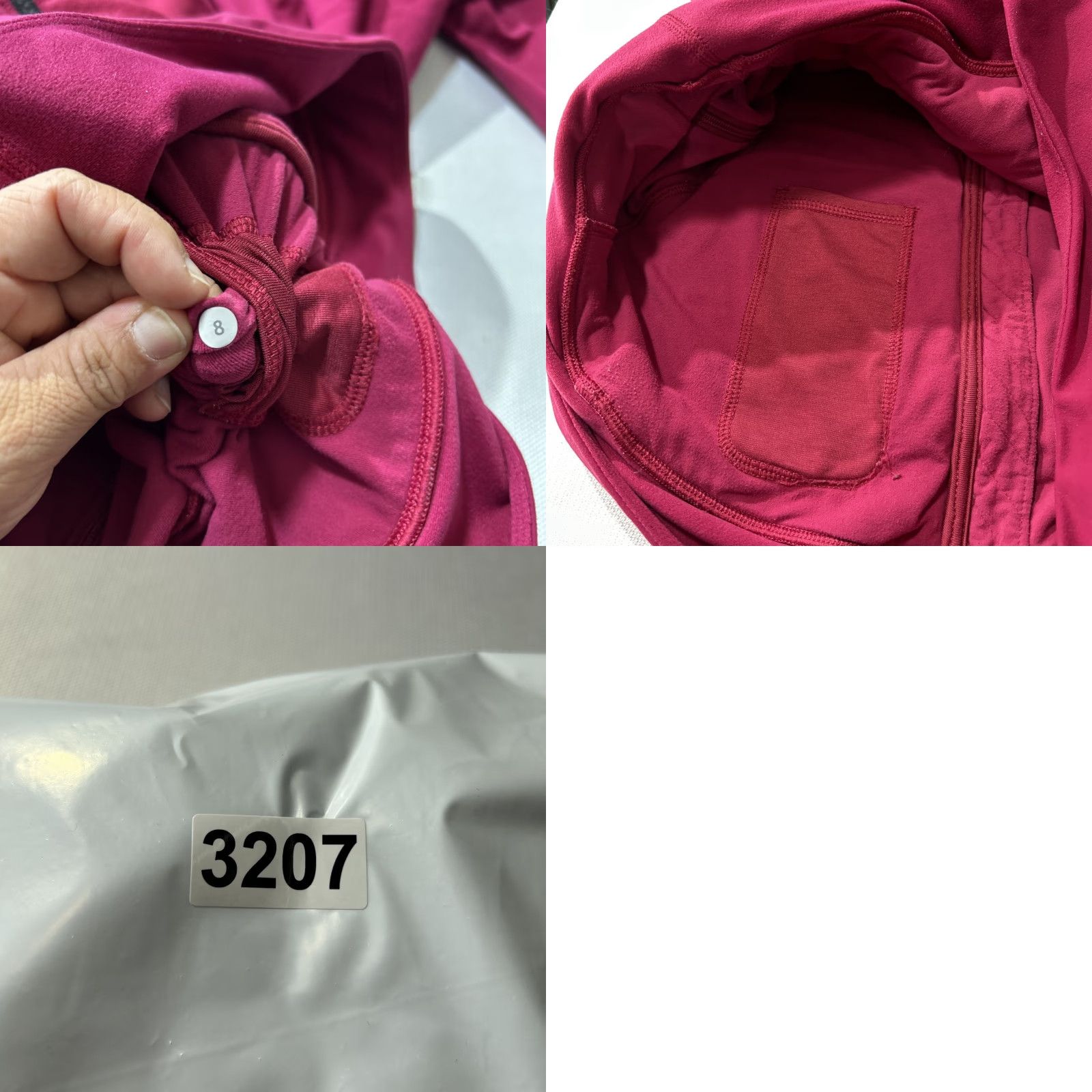 Lululemon VINTAGE Lululemon Snuggle Zip Up Jacket Women’s Sz Medium 8 Multi Pockets Pink Shirt Womens 8 Pink Size M / US 6-8 / IT 42-44 - 9 Thumbnail