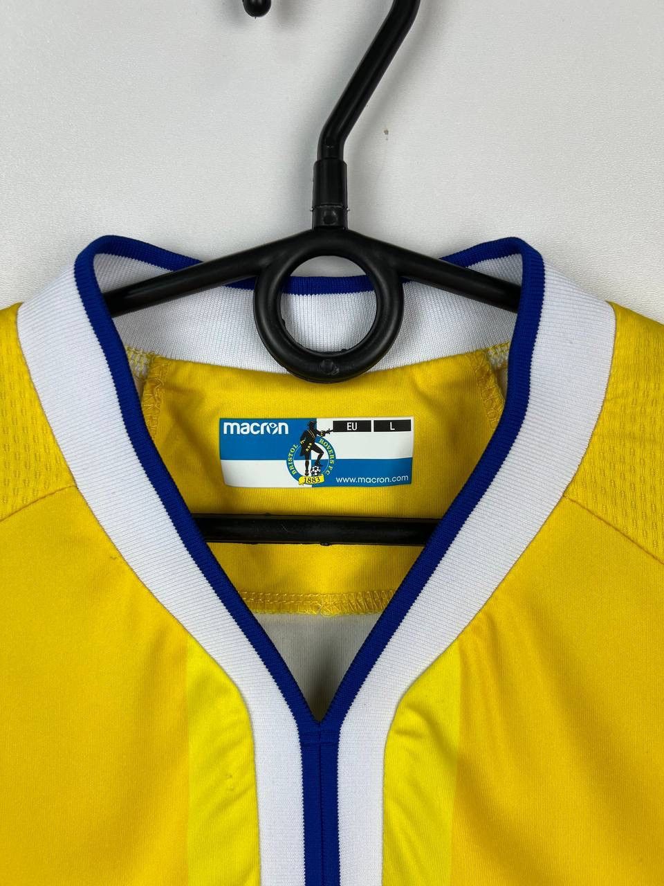 Vintage Bristol Rovers Macron soccer t-shirts size L Size US L / EU 52-54 / 3 - 6 Thumbnail