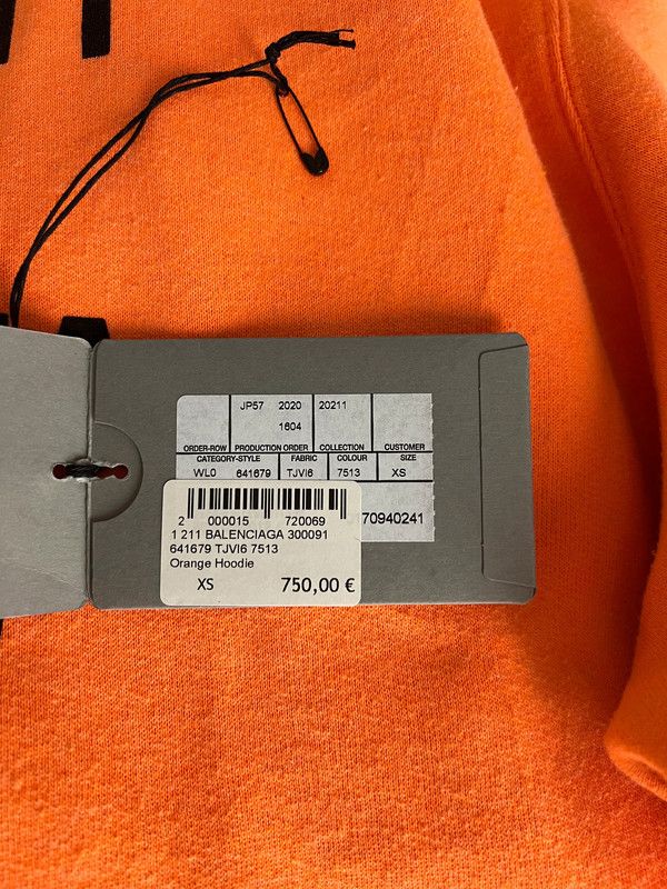 Balenciaga Language Hoodie Size US XS / EU 42 / 0 - 5 Thumbnail