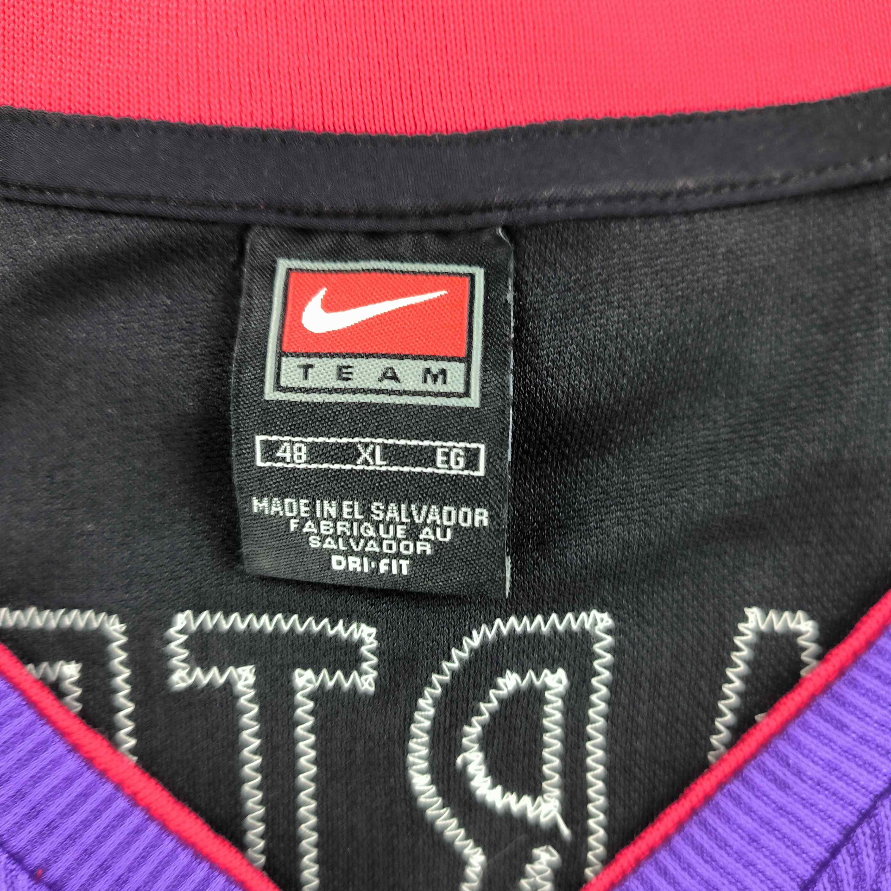 Nike Toronto Raptors Vince Carter Nike Authentic NBA jersey sz 48 Size US L / EU 52-54 / 3 - 6 Thumbnail