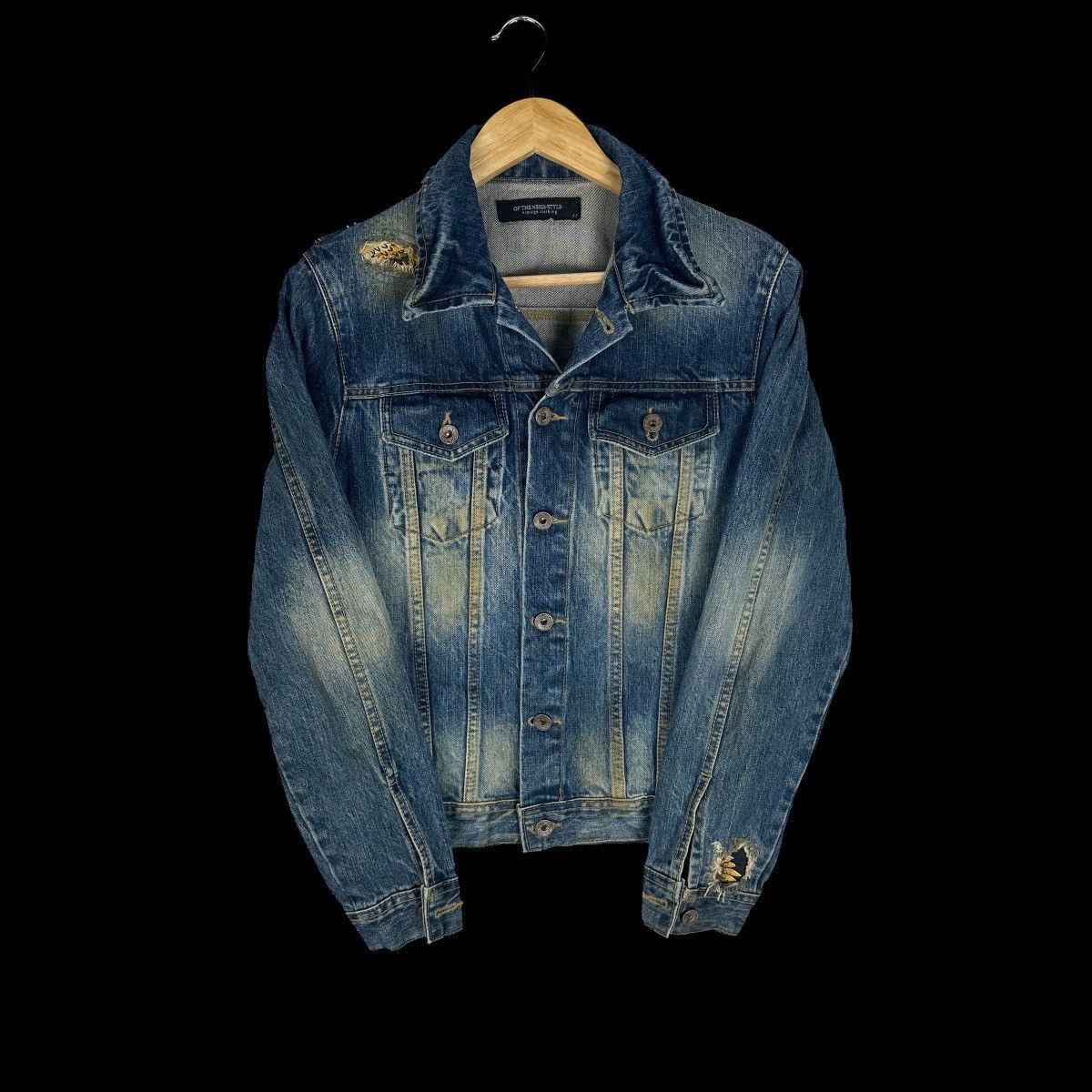 If Six Was Nine OF THE NEIGE PATCHWORK DENIM JACKET Size US S / EU 44-46 / 1 - 2 Thumbnail