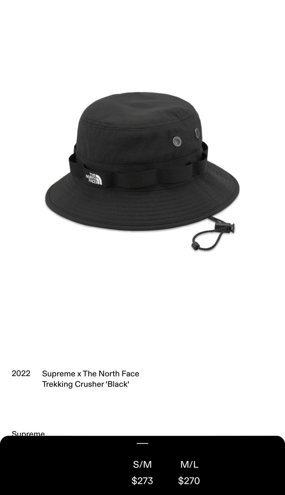 Supreme × The North Face Supreme X The NorthFace Boonie Hat Size ONE SIZE - 4 Thumbnail