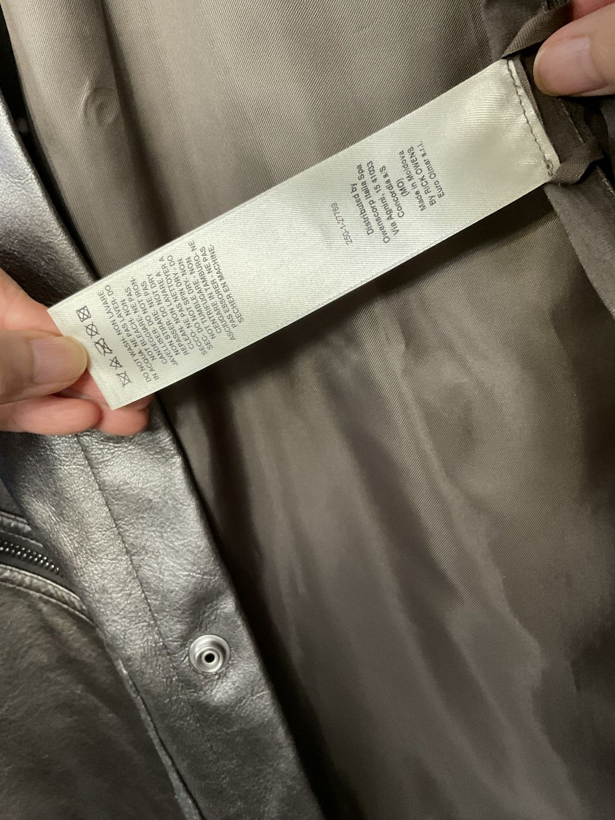Rick Owens Rick Owens 2025 'Hollywood' Tour Alice Bomber Jacket - US 40 Size US M / EU 48-50 / 2 - 9 Thumbnail
