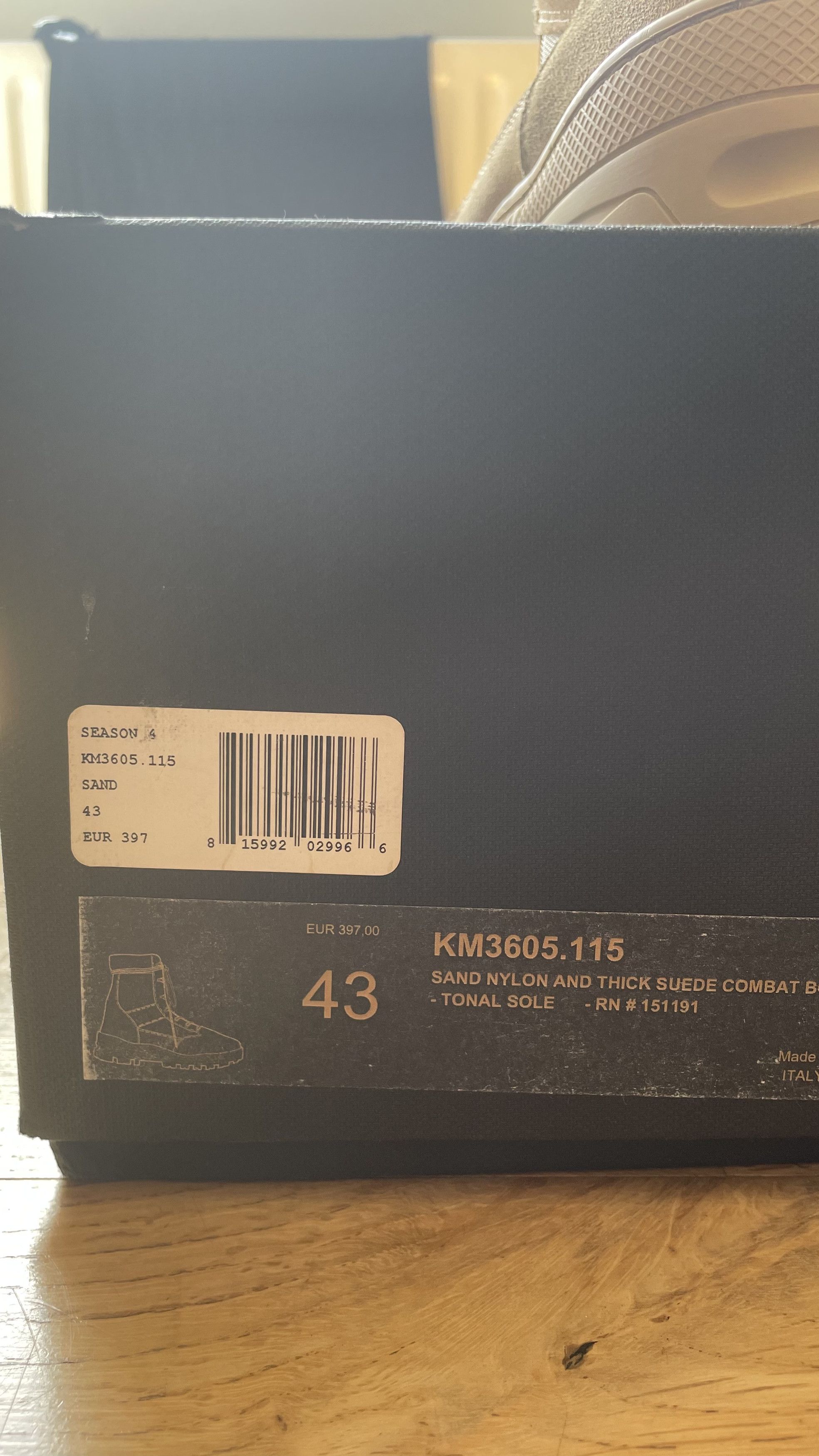 Yeezy Yeezy Season 4 Combat Boots Size US 10 / EU 43 - 7 Thumbnail