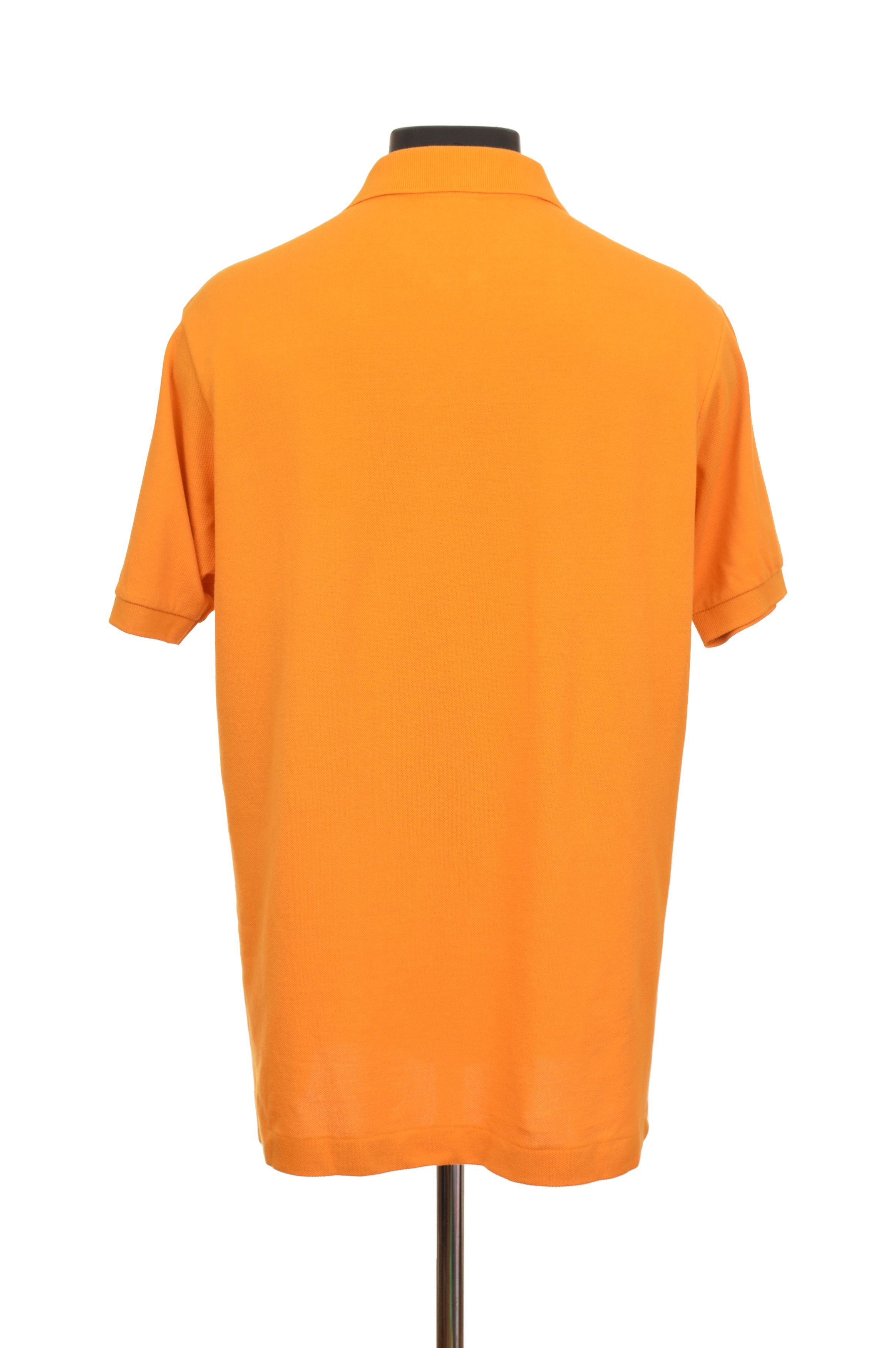 Lacoste Lacoste F8455 Vintage Short Sleeve Orange Polo Shirt Size US L / EU 52-54 / 3 - 3 Thumbnail