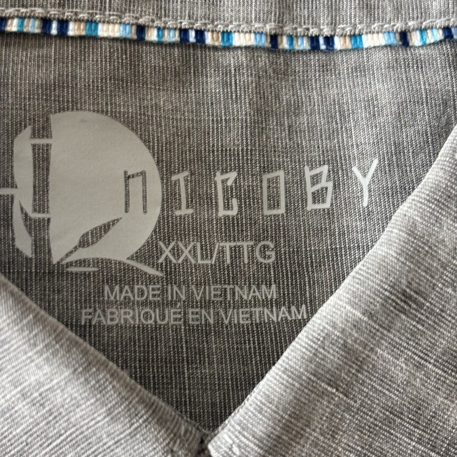 Other Nicoby Linen Blend Shirt Button Up Grey Men’s XXL NWT Size US XXL / EU 58 / 5 - 3 Thumbnail