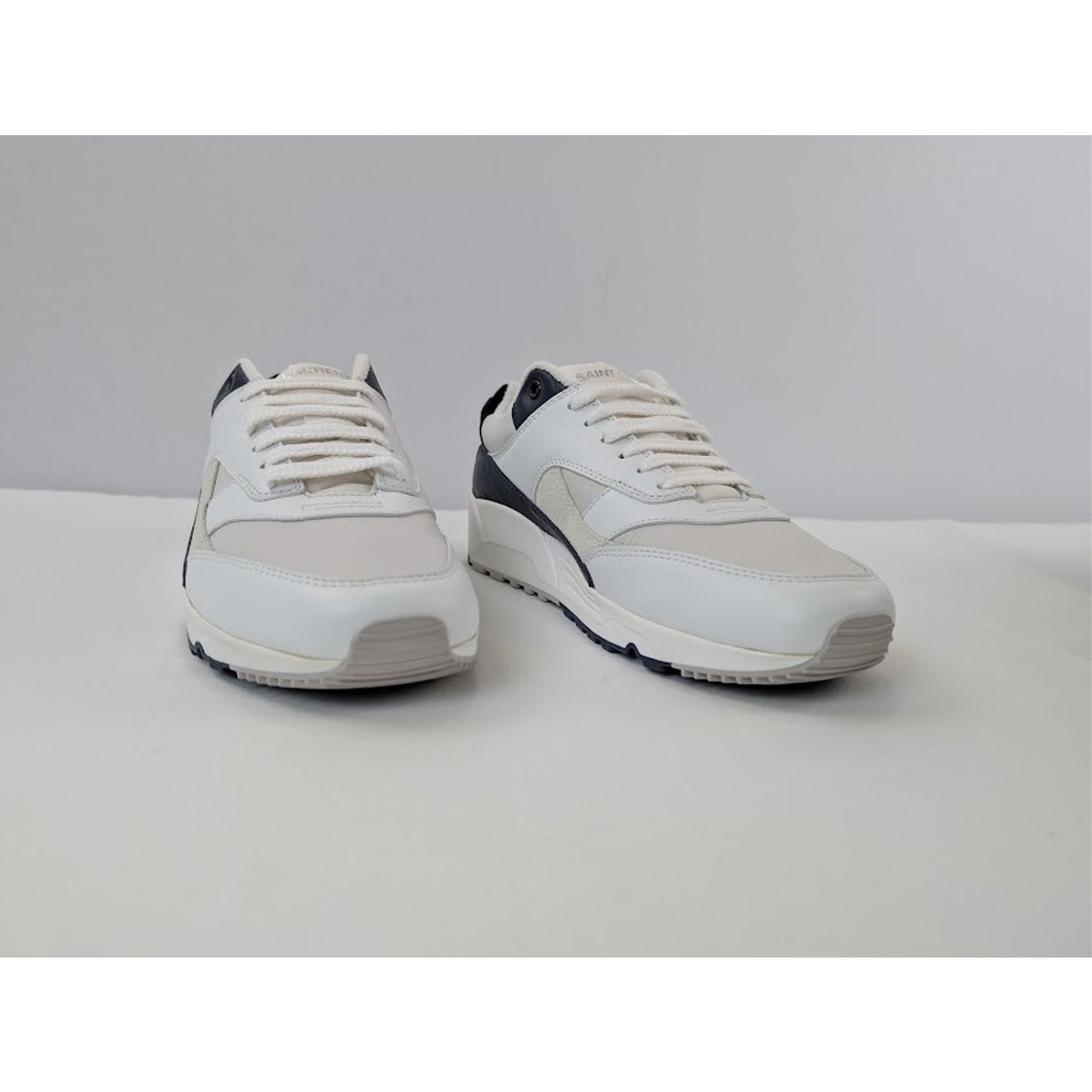 Saint Laurent Paris o1rshd1 Bump 15 Low-Top Sneaker in Blanc Optique / Soft A Size US 8 / EU 41 - 5 Thumbnail