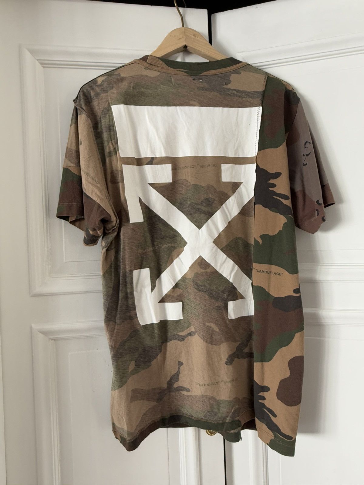 Off-White Off-White Camo t-shirt Size US L / EU 52-54 / 3 - 2 Thumbnail