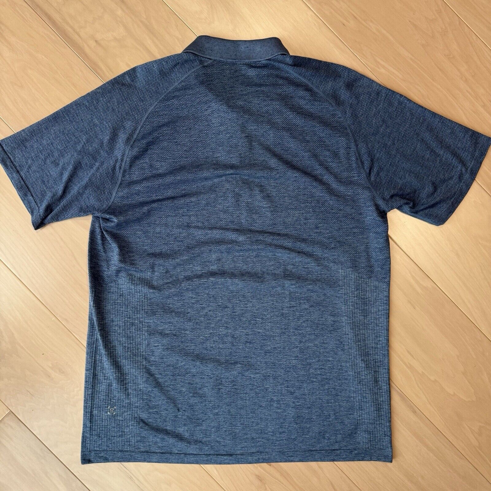 Lululemon Lululemon Polo Shirt Blue Short Sleeve Metal Vent Sportswear Size US XL / EU 56 / 4 - 7 Thumbnail