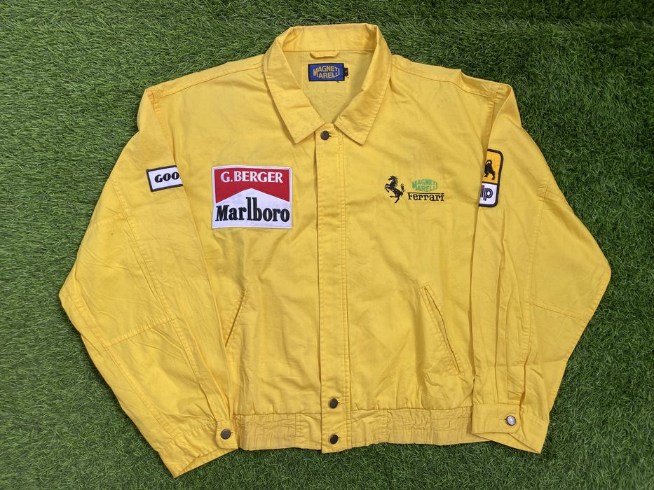 Marlboro Vintage 90s Marlboro Magneti Marelli Ferrari Jacket | Grailed