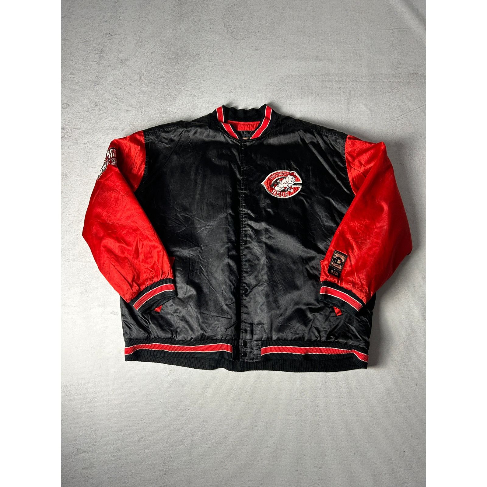 Vintage MLB Cincinnati Reds Insulated Jacket - Men's 3XL