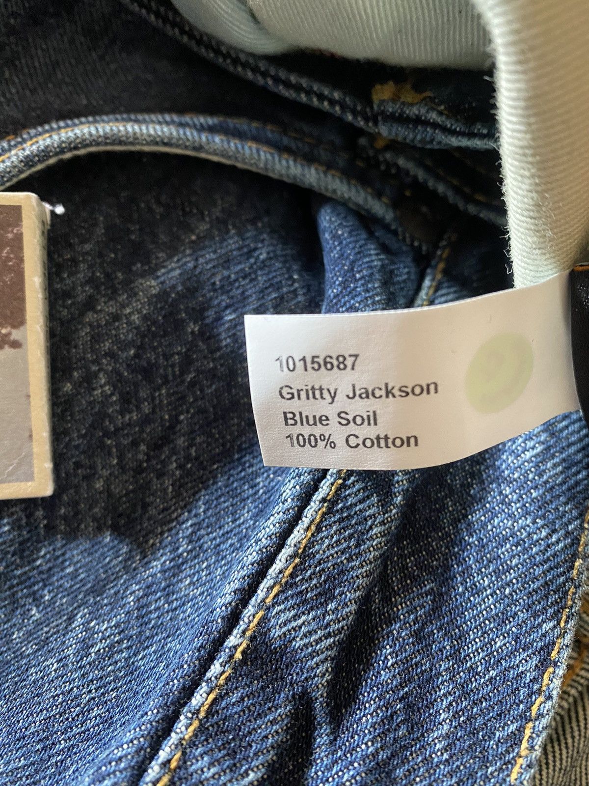 Nudie Jeans Nudie Jeans Gritty Jackson Blue Soil 36x34 NEW Size US 36 / EU 52 - 10 Thumbnail