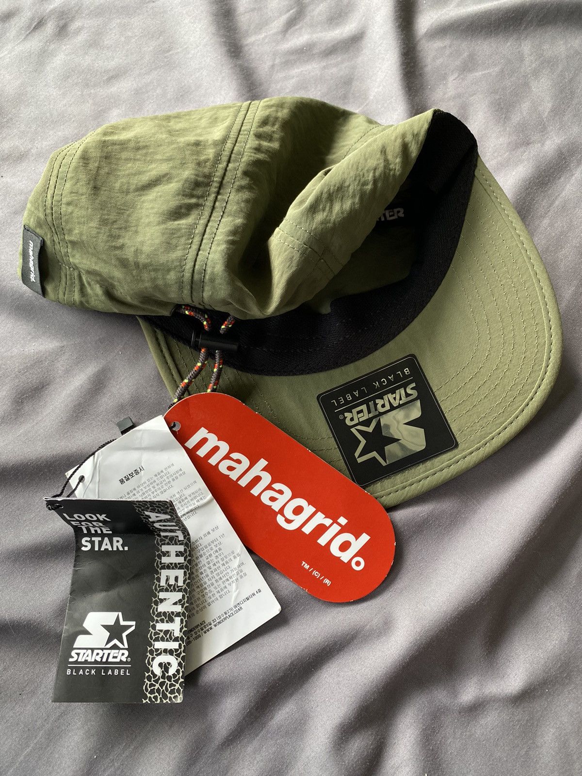 Starter Starter x Mahagrid Camp cap Size ONE SIZE - 4 Thumbnail