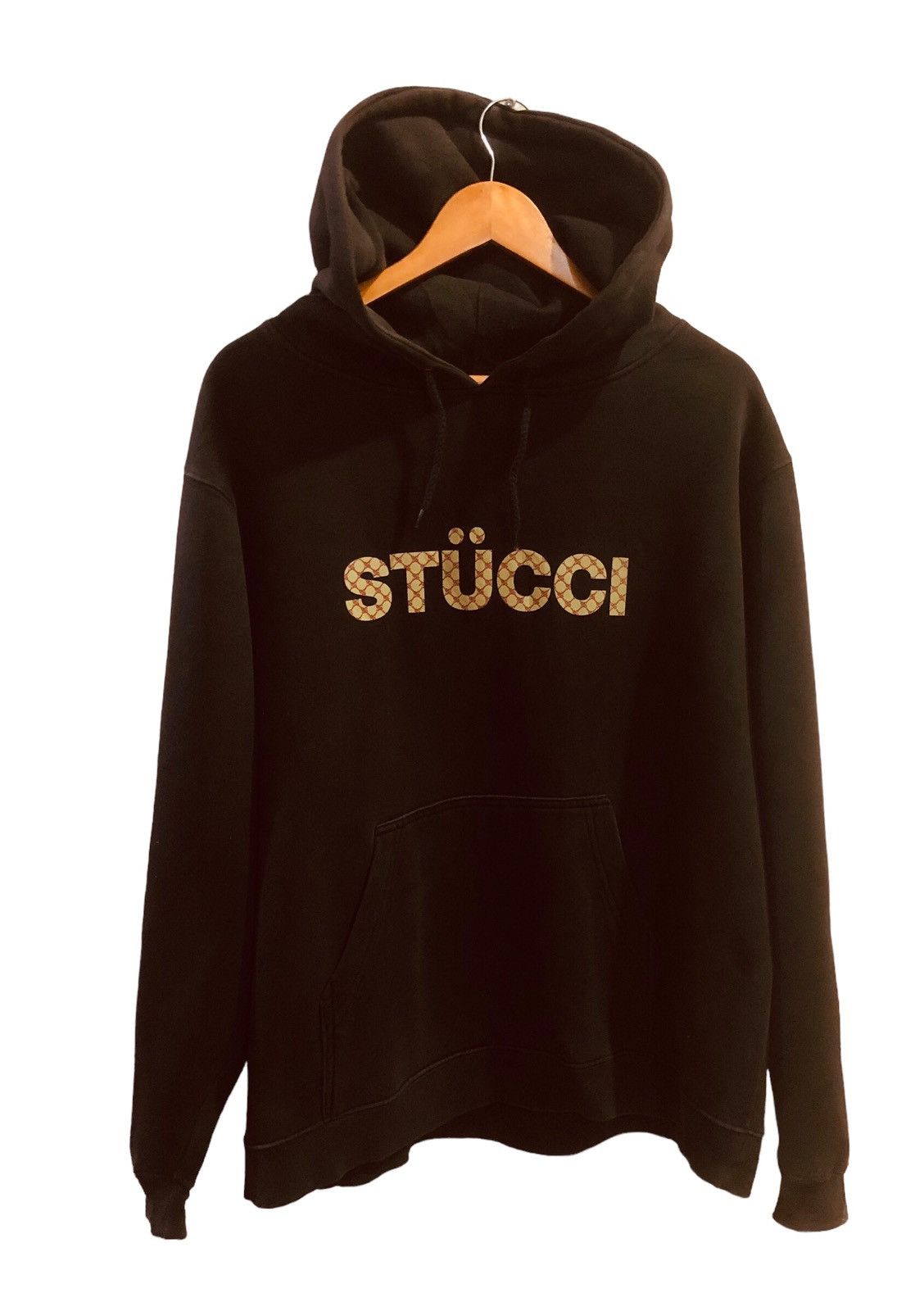 Stussy × Vintage Rare! Vintage Stussy “STUCCI” Hoodie 90's | Grailed