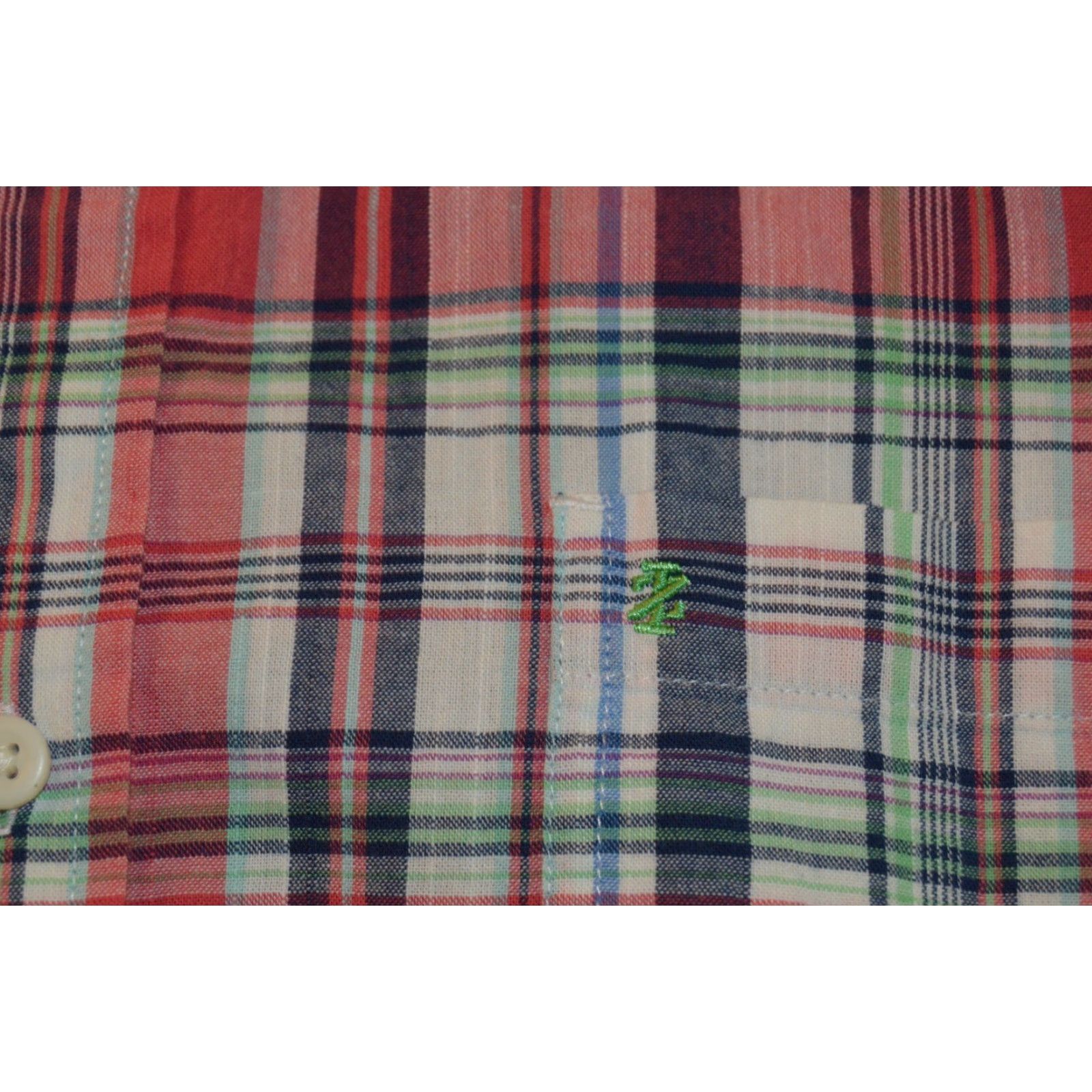 Izod IZOD Saltwater Shirt Mens XL Multicolor Dockside Chambray Comfort Relax Classic Shirt Size US XL / EU 56 / 4 - 4 Thumbnail